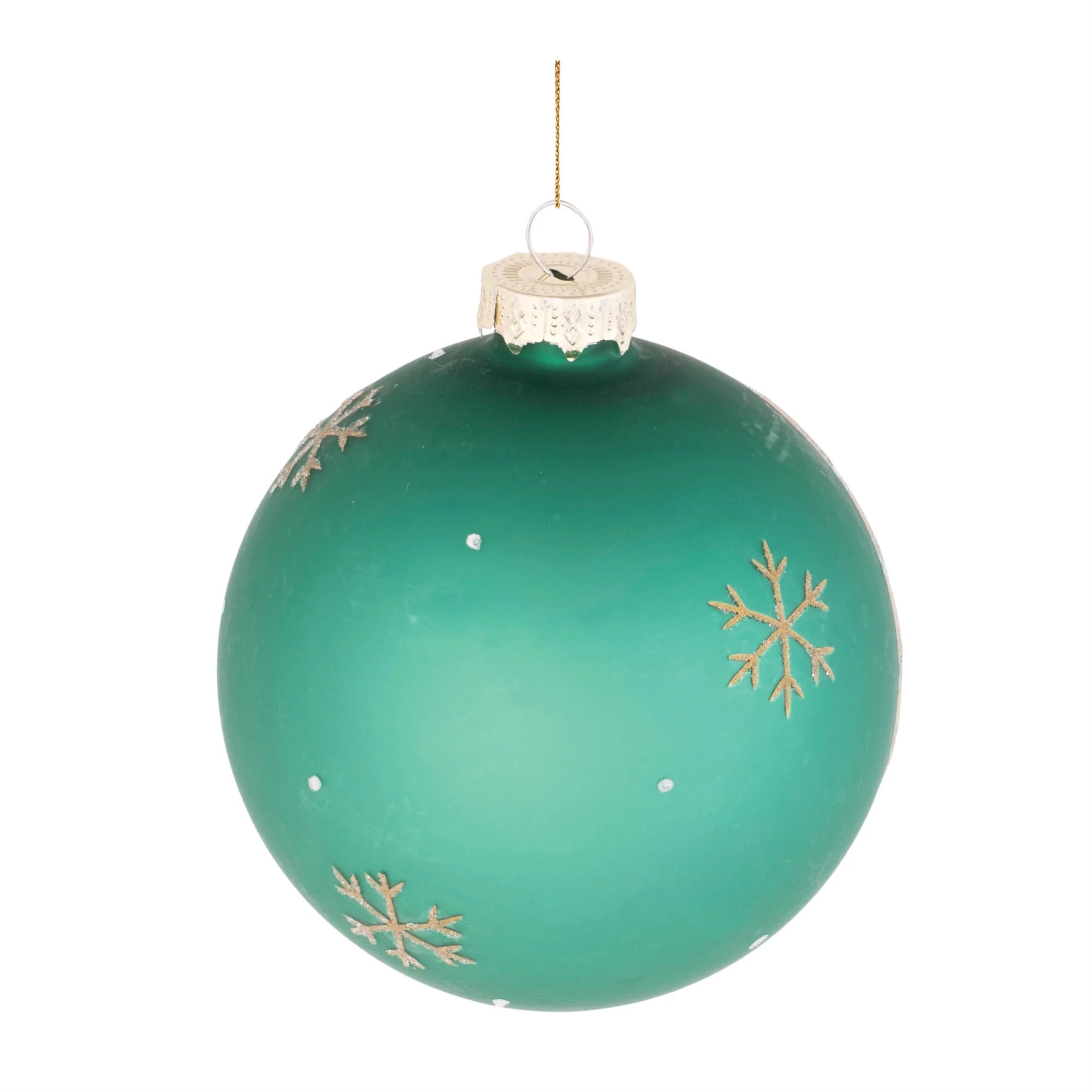 Beaded Pine Tree Ball Ornament (Set of 6) - Image 3