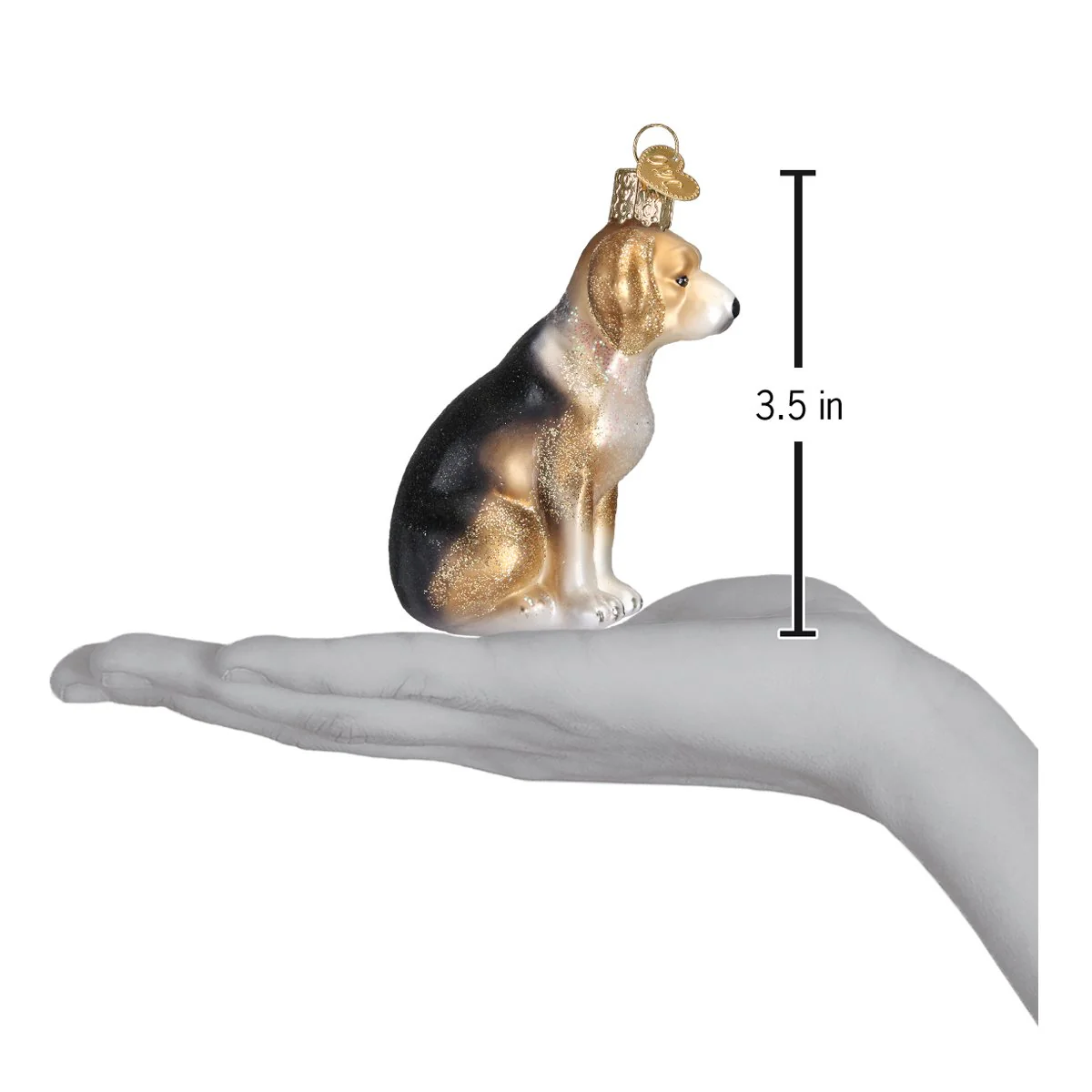 Beagle Ornament 3.5 x 1.5 x 2.25 Inches - Image 6