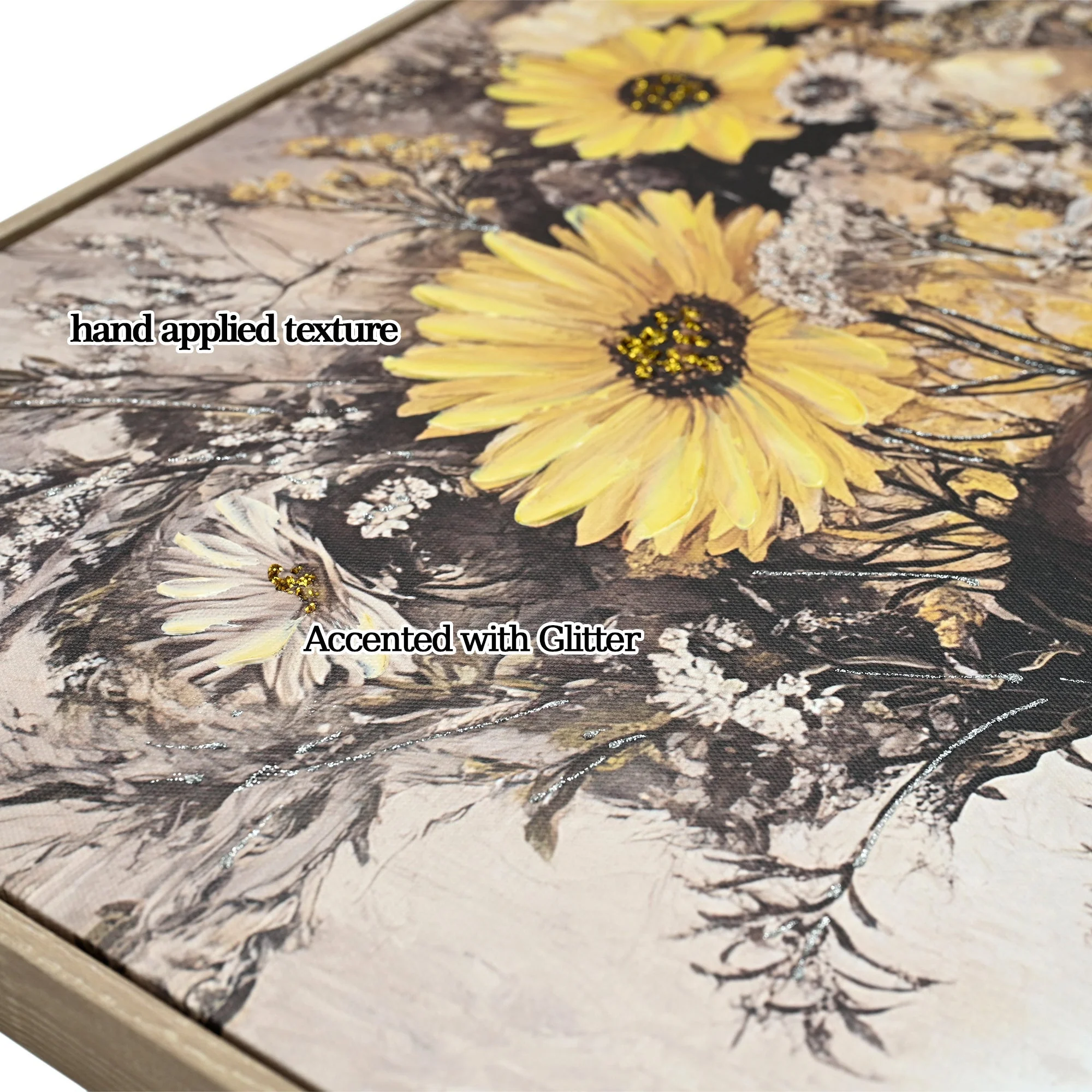 Beauty Posters Beauty lady Wall Art Gold and White Floral Canvas Artwork for Living Room Modern Photo Prints for Home 24x24 Inch Bedroom Pictures Wall Decor - Image 7