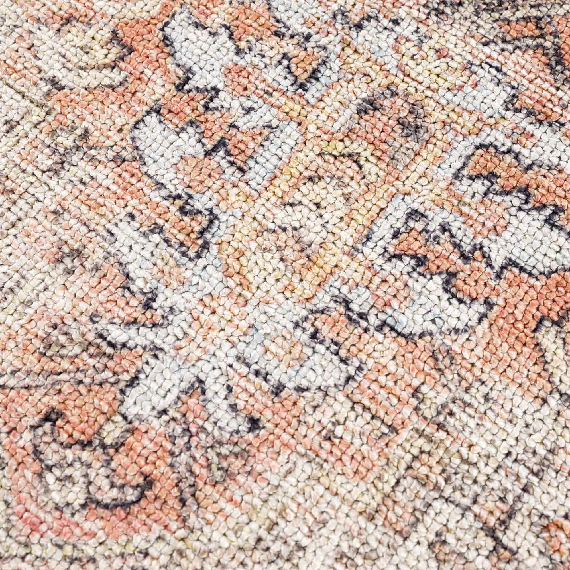Beck Peach Washable Area Rug - Clearance - Image 18