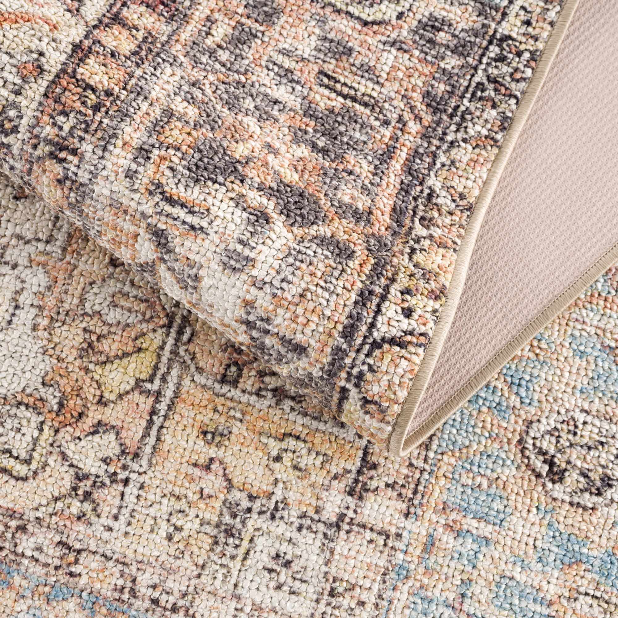 Beck Peach Washable Area Rug - Clearance - Image 21