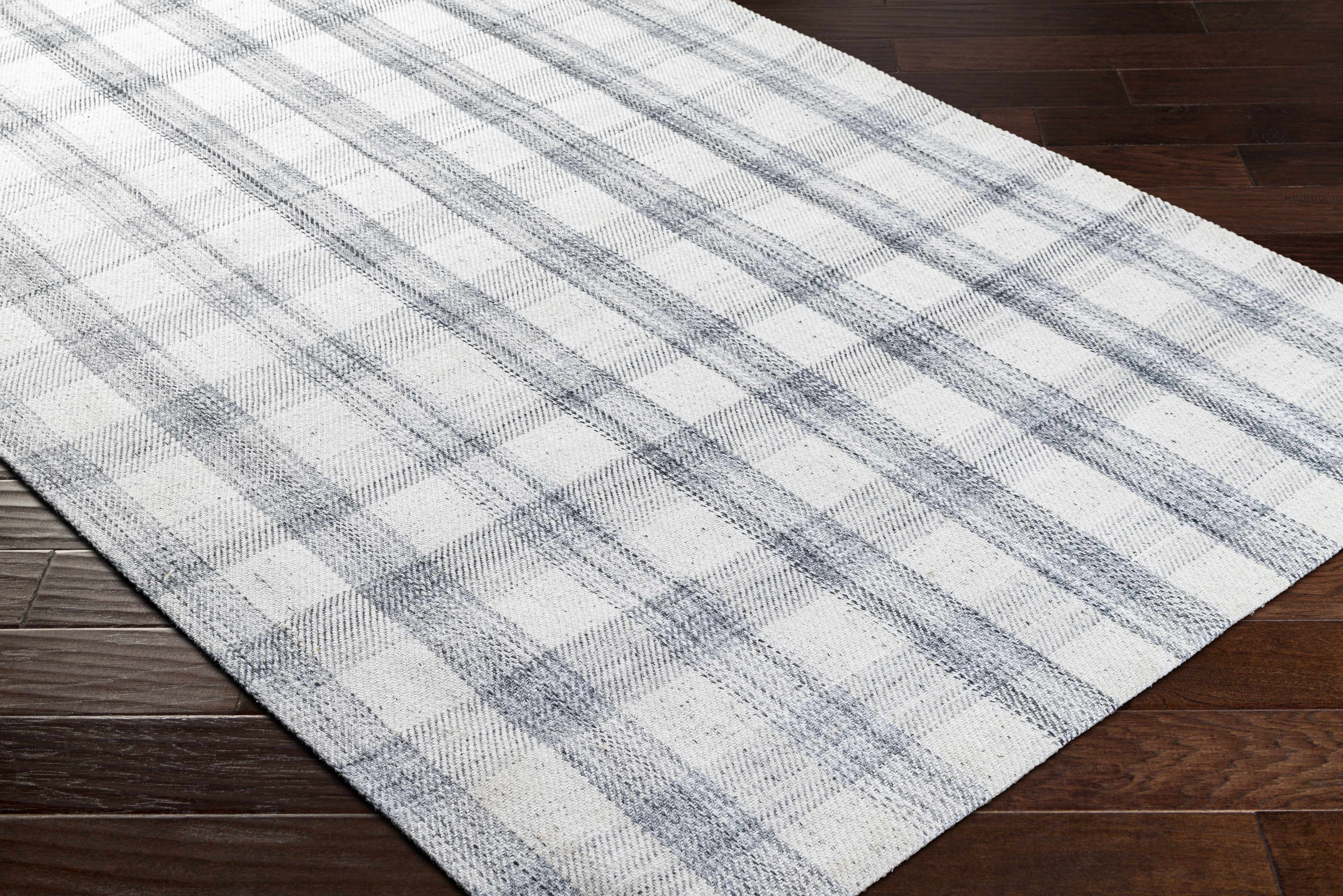 Becki Owens Sammy Gray Plaid Area Rug - Image 4