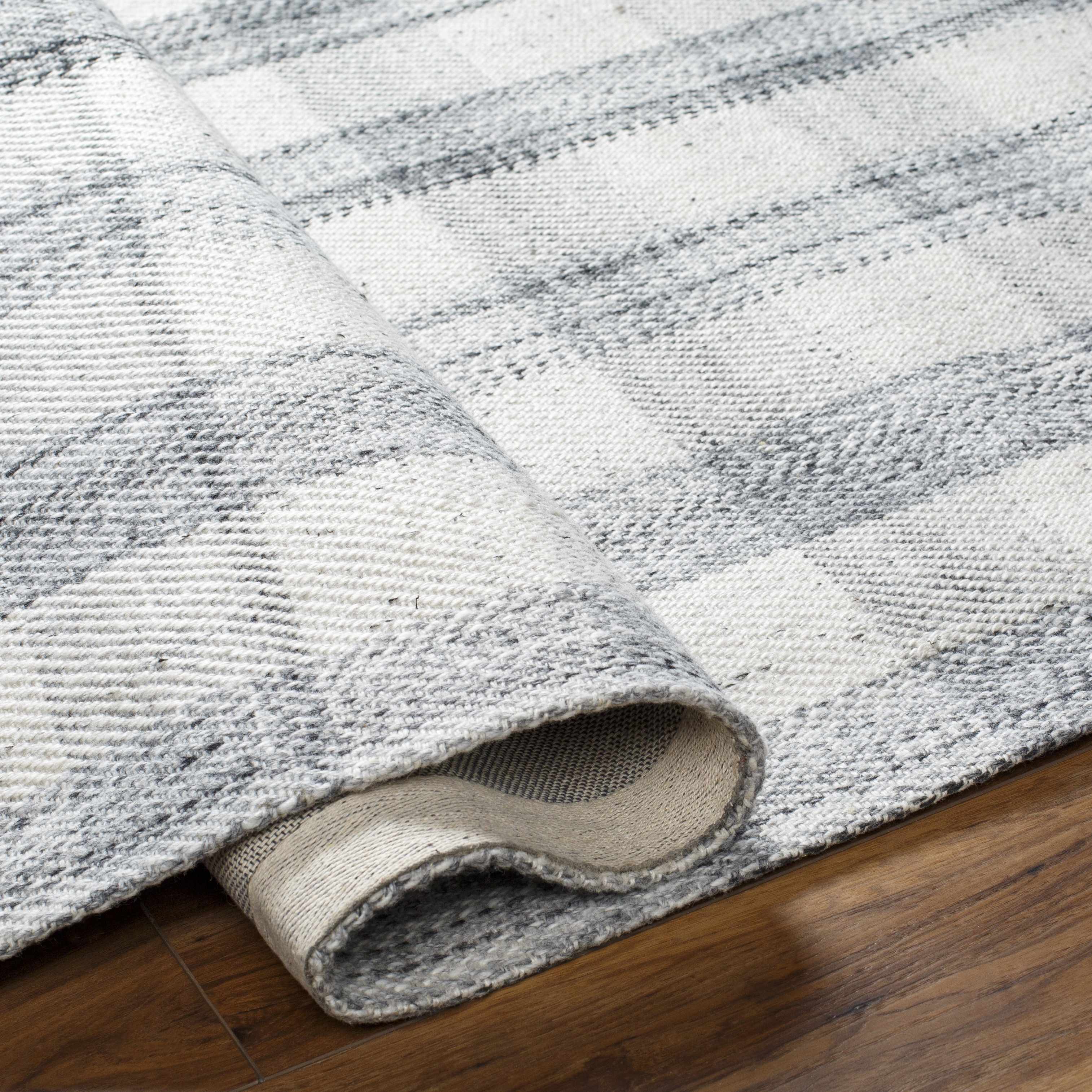 Becki Owens Sammy Gray Plaid Area Rug - Image 5