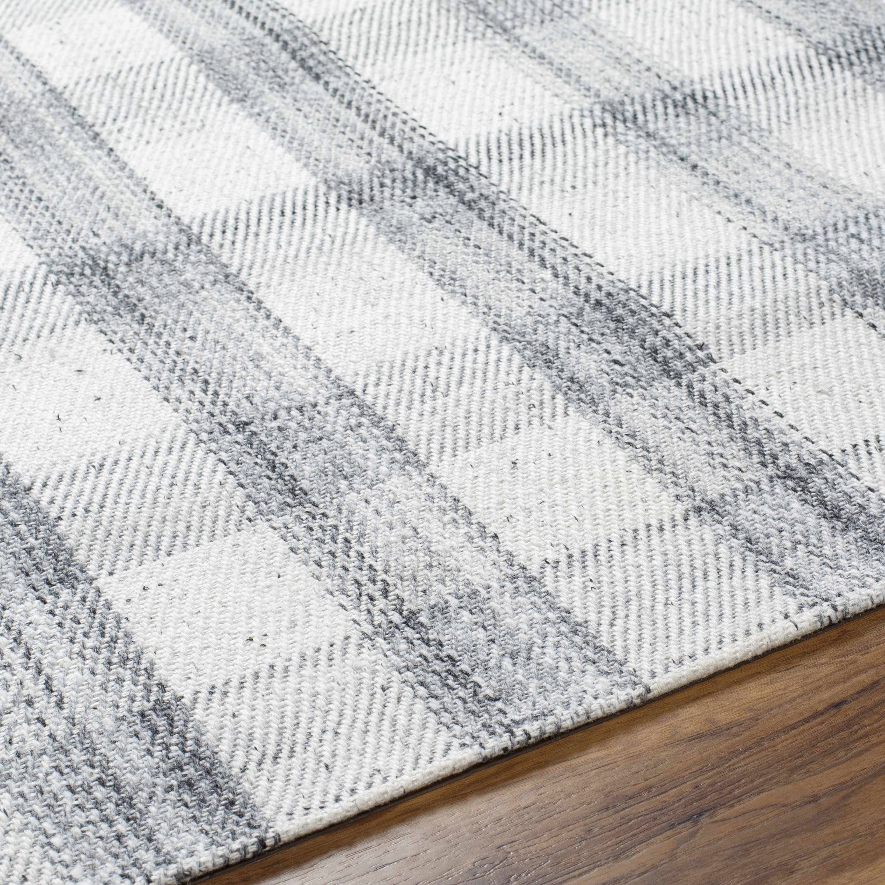 Becki Owens Sammy Gray Plaid Area Rug - Image 6