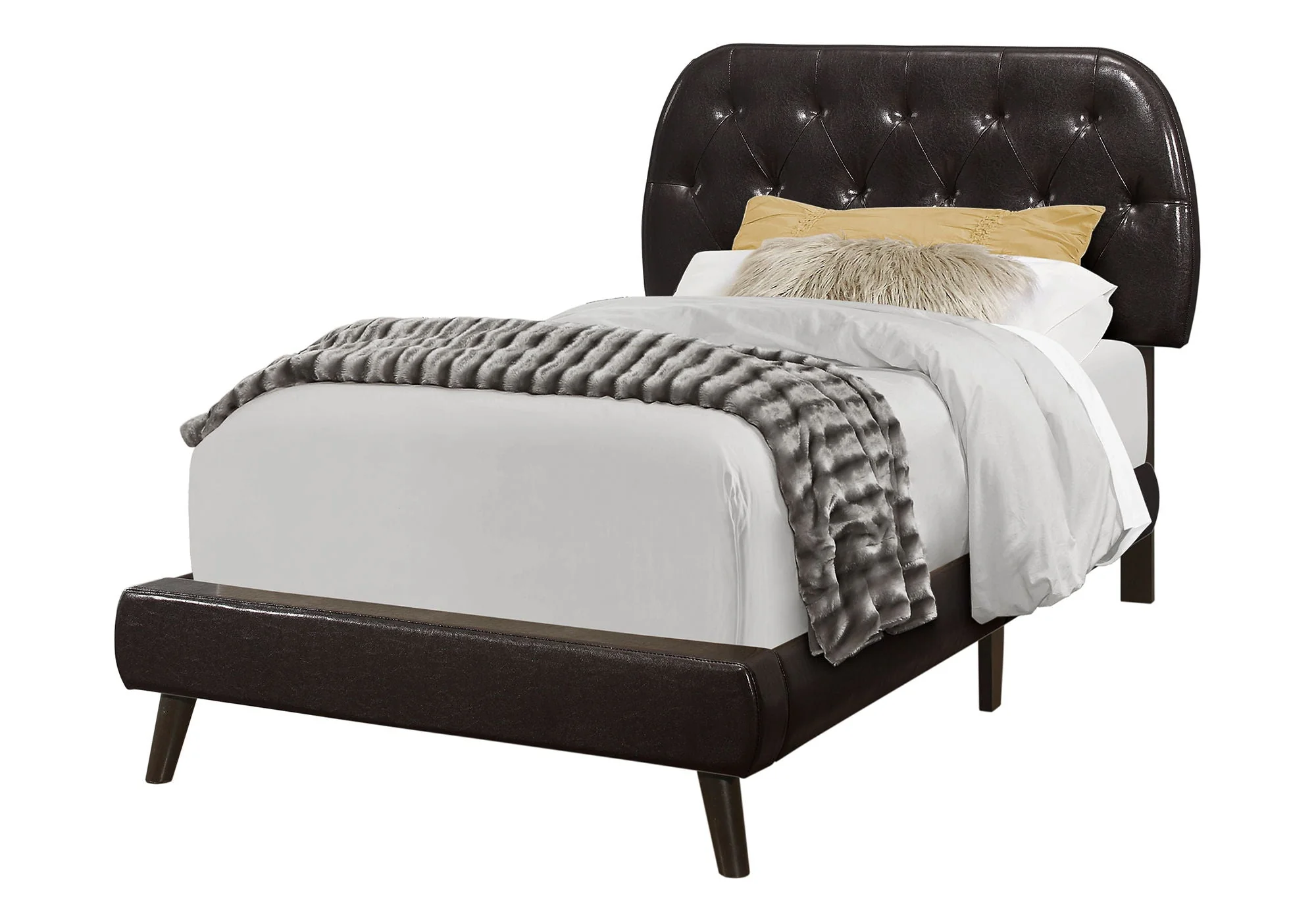 Bed Upholstered Look - Image 3