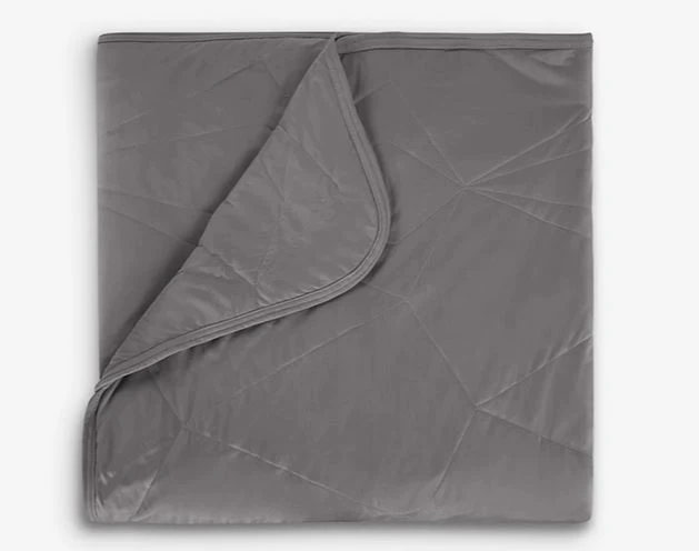 BedGear Cooling Blanket, Grey - Queen - Image 4