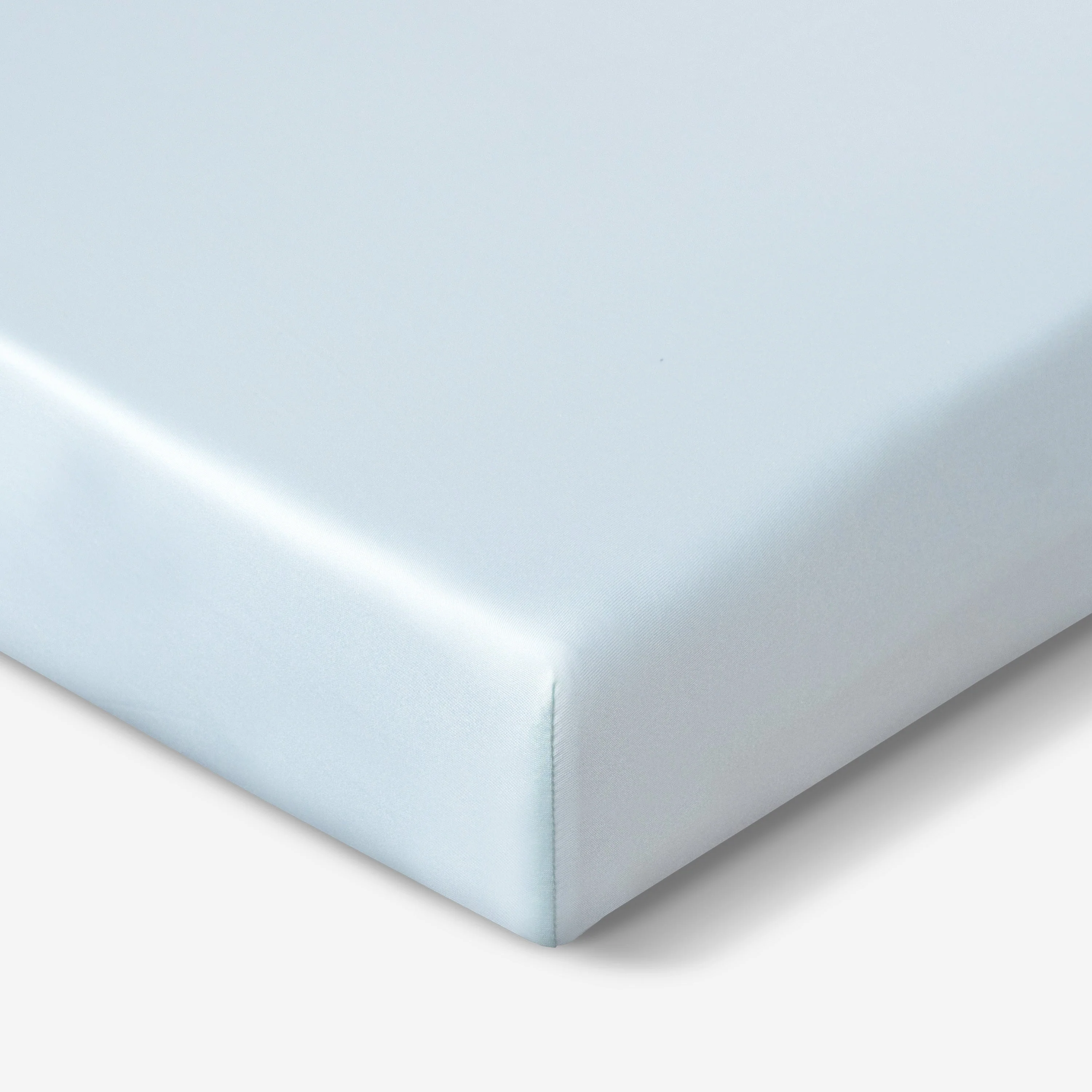 BedGear Dri-Tec Crib Sheet, Baby Blue - Image 4