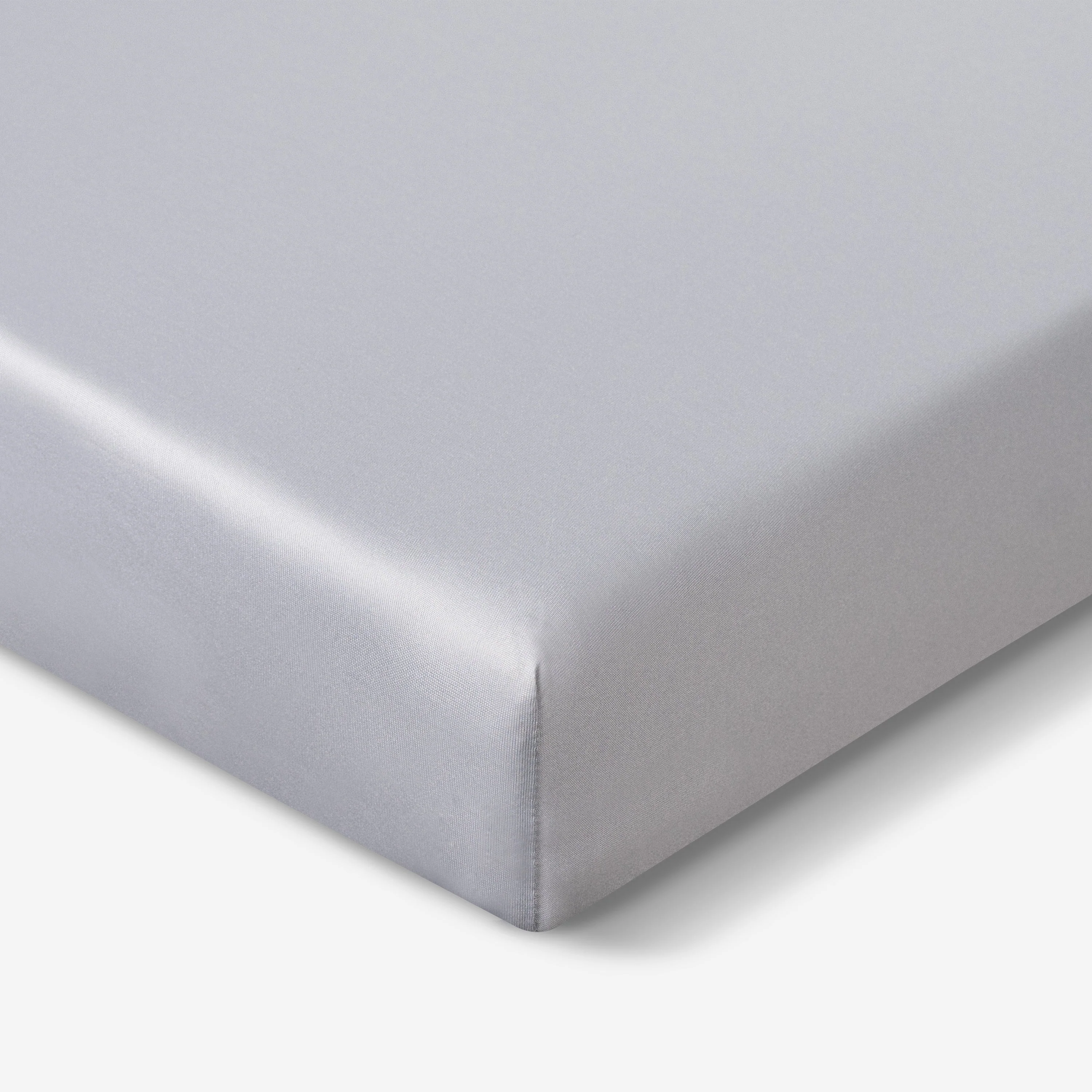 BedGear Dri-Tec Crib Sheet, Light Grey - Image 3