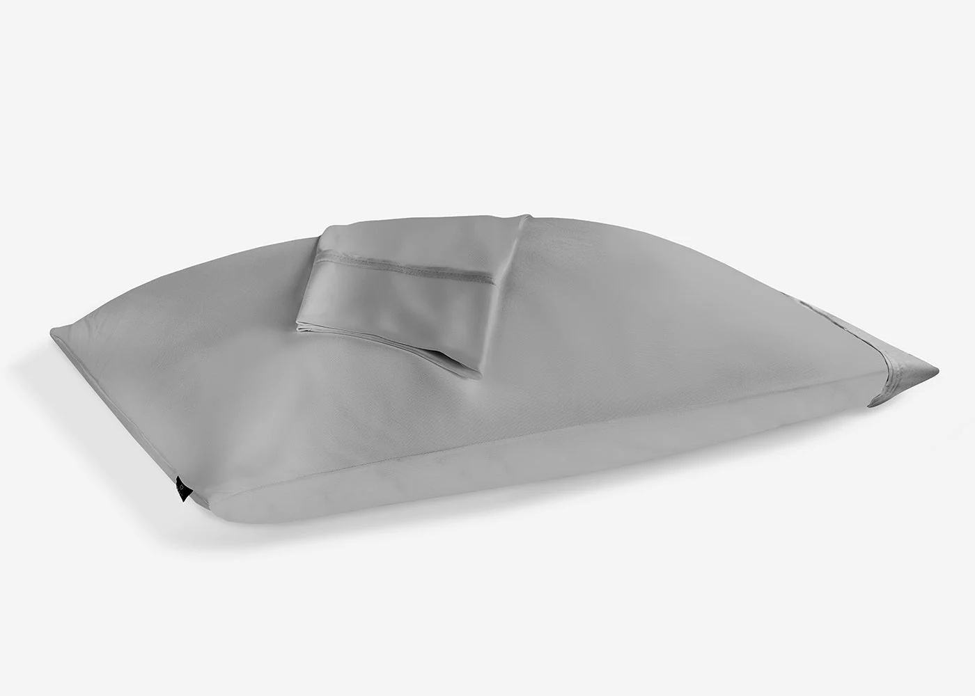 BedGear Dri-Tec King Pillowcase Set, Grey - Image 3