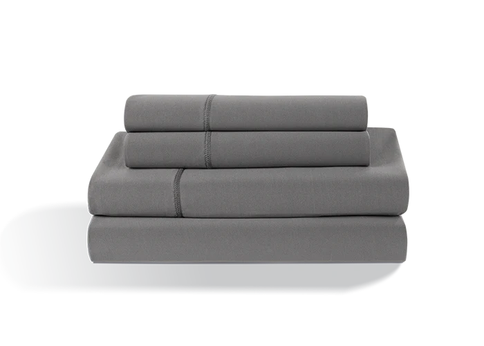 BedGear Dri-Tec Sheet Set, Grey, Split King/Split Cal King - Image 2