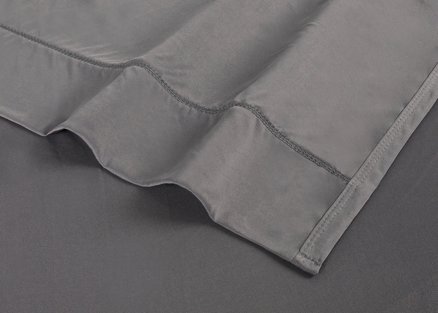 BedGear Dri-Tec Sheet Set, Grey, Twin/Twin XL - Image 4