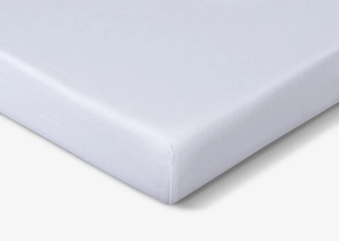 BedGear Hyper-Linen Crib Sheet, Bright White - Image 5