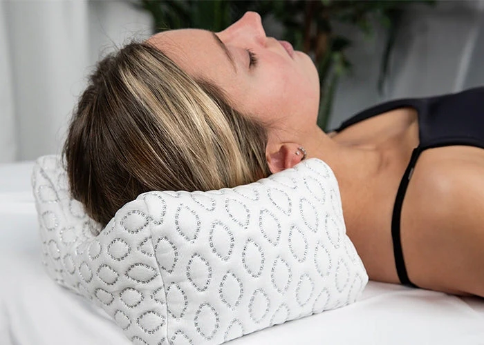 BedGear Knee Pillow, White - Image 3