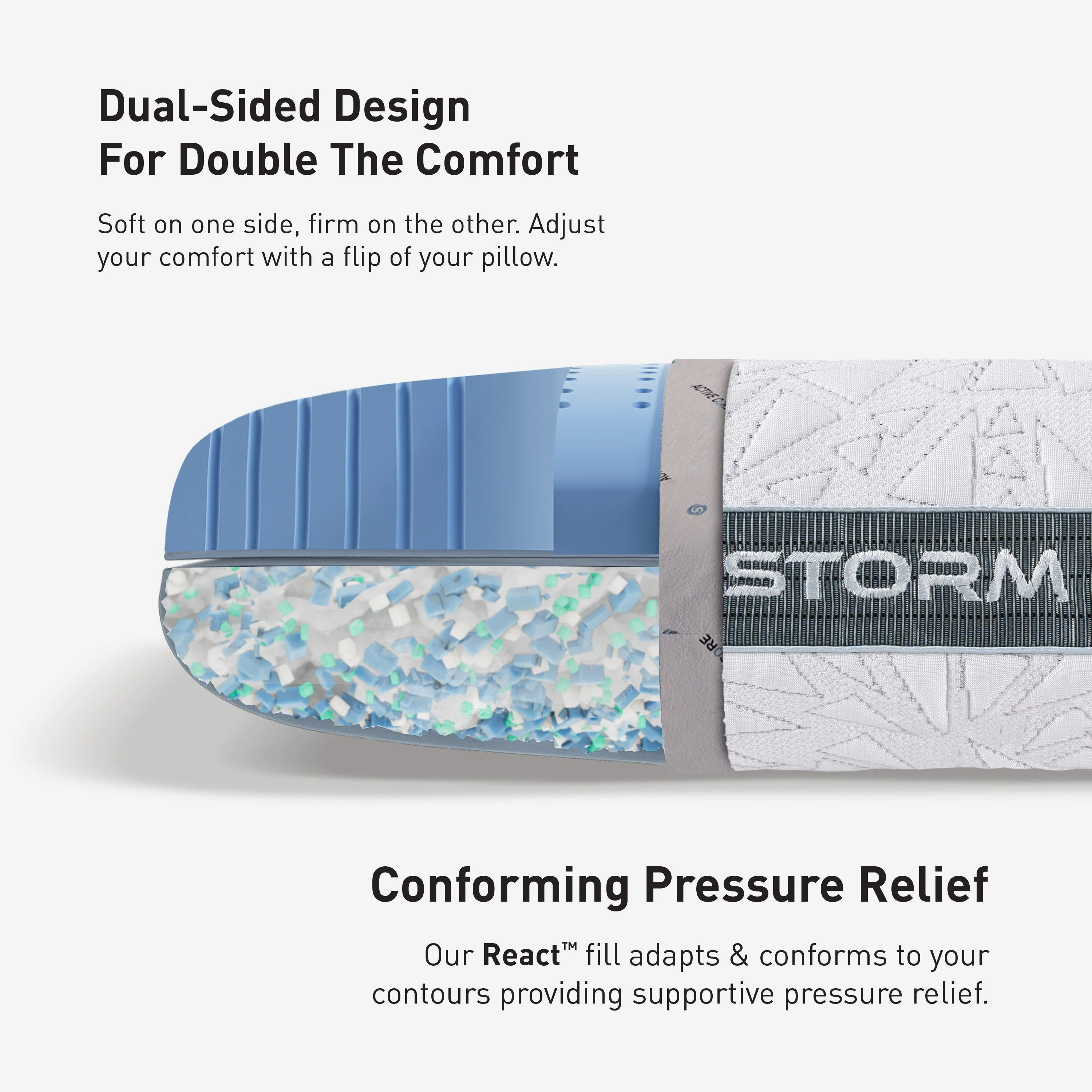 BedGear Storm Performance Pillow 1.0 - Image 3