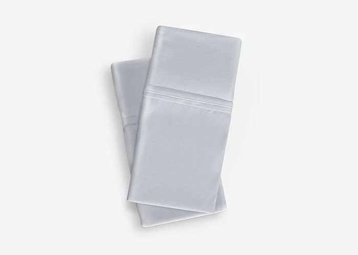 BedGear Ver-Tex Pillowcase 2pc Set, Light Grey, King - Image 3