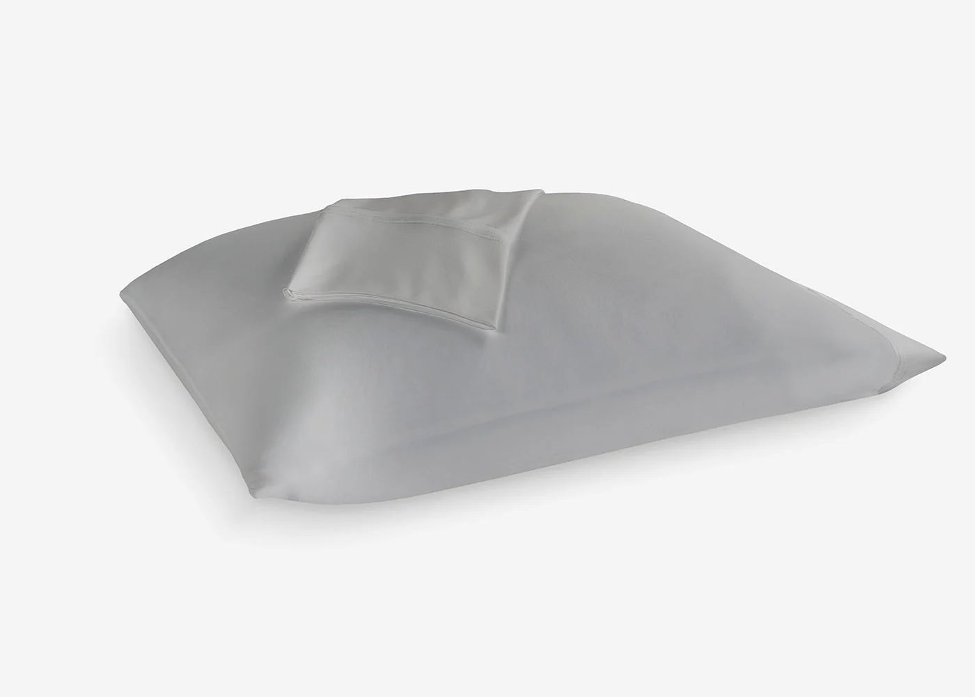 BedGear Ver-Tex Pillowcase 2pc Set, Light Grey, Queen - Image 4