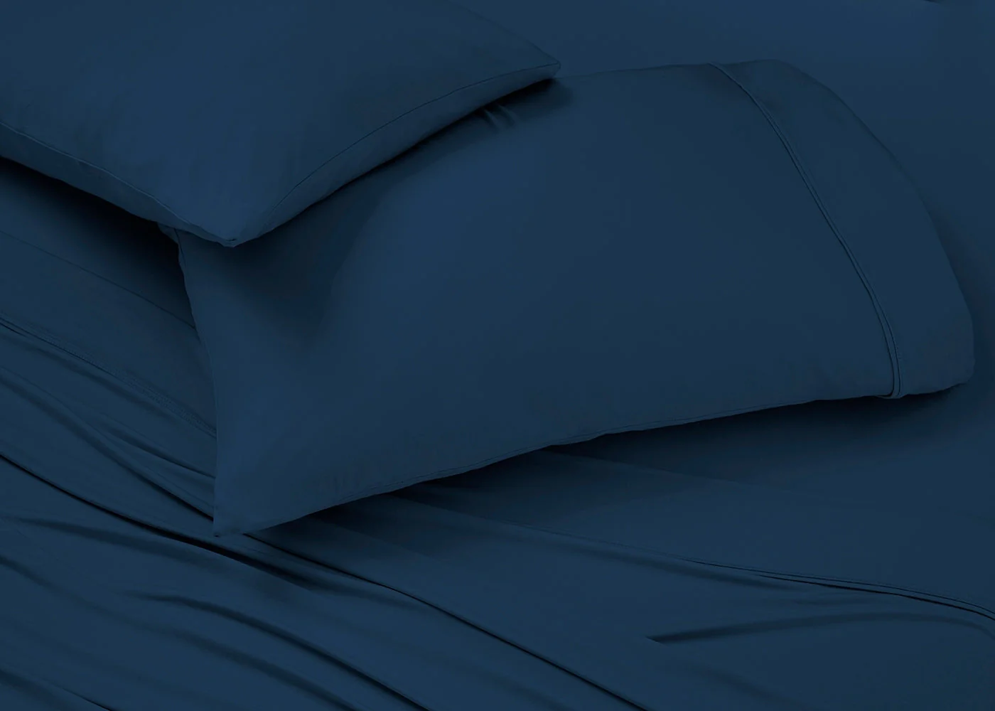 Bedgear Vertex Split Cal King Sheet Set, Navy - Image 4