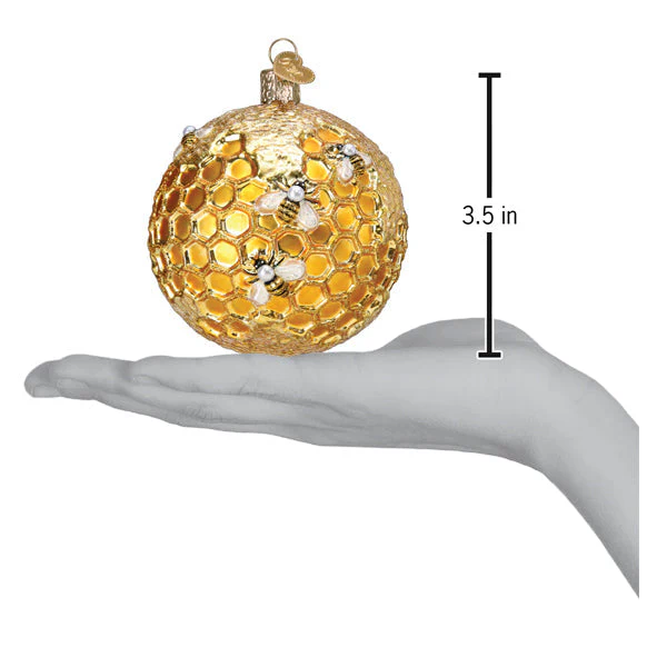Bee Blessed Round Ornament - Image 6