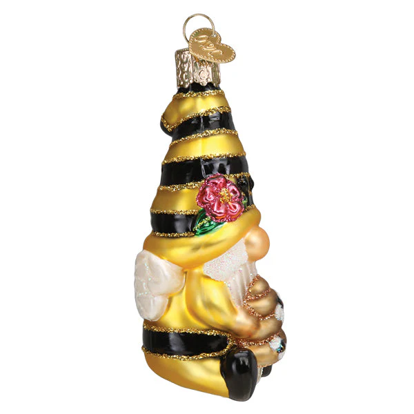 Bee Happy Gnome Ornament - Image 5