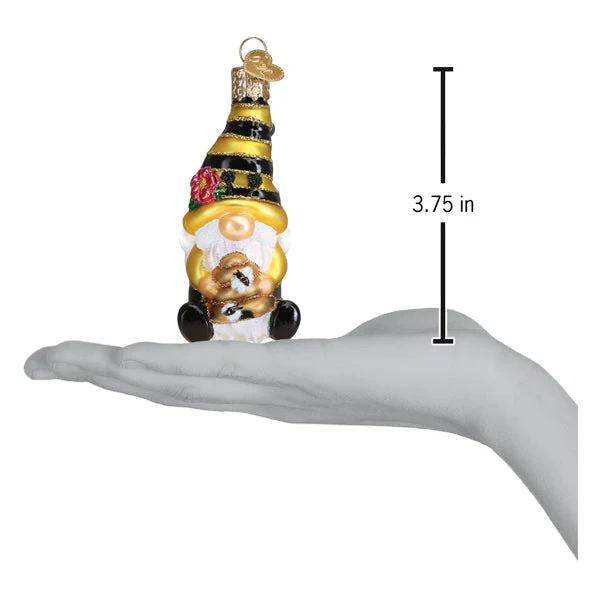 Bee Happy Gnome Ornament - Image 6