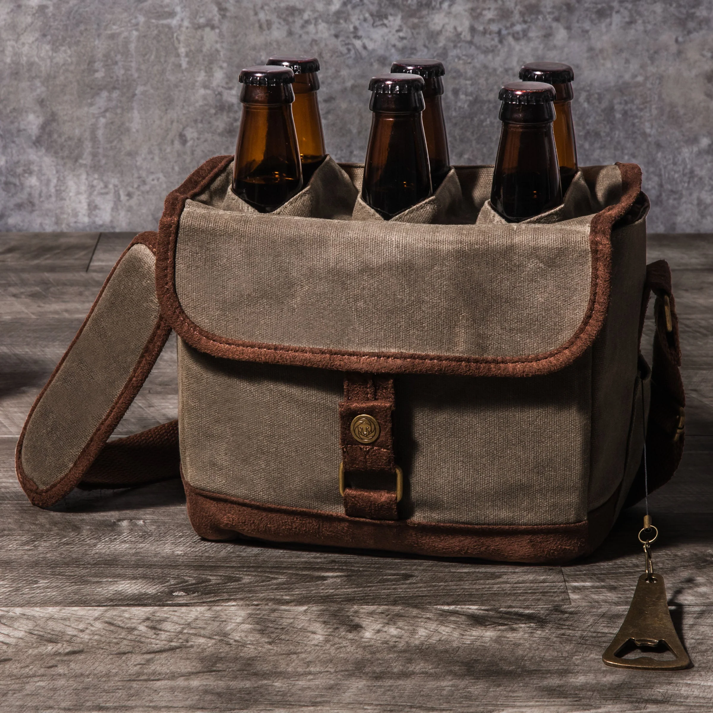 Beer Caddy Cooler Tote with Opener - Image 14