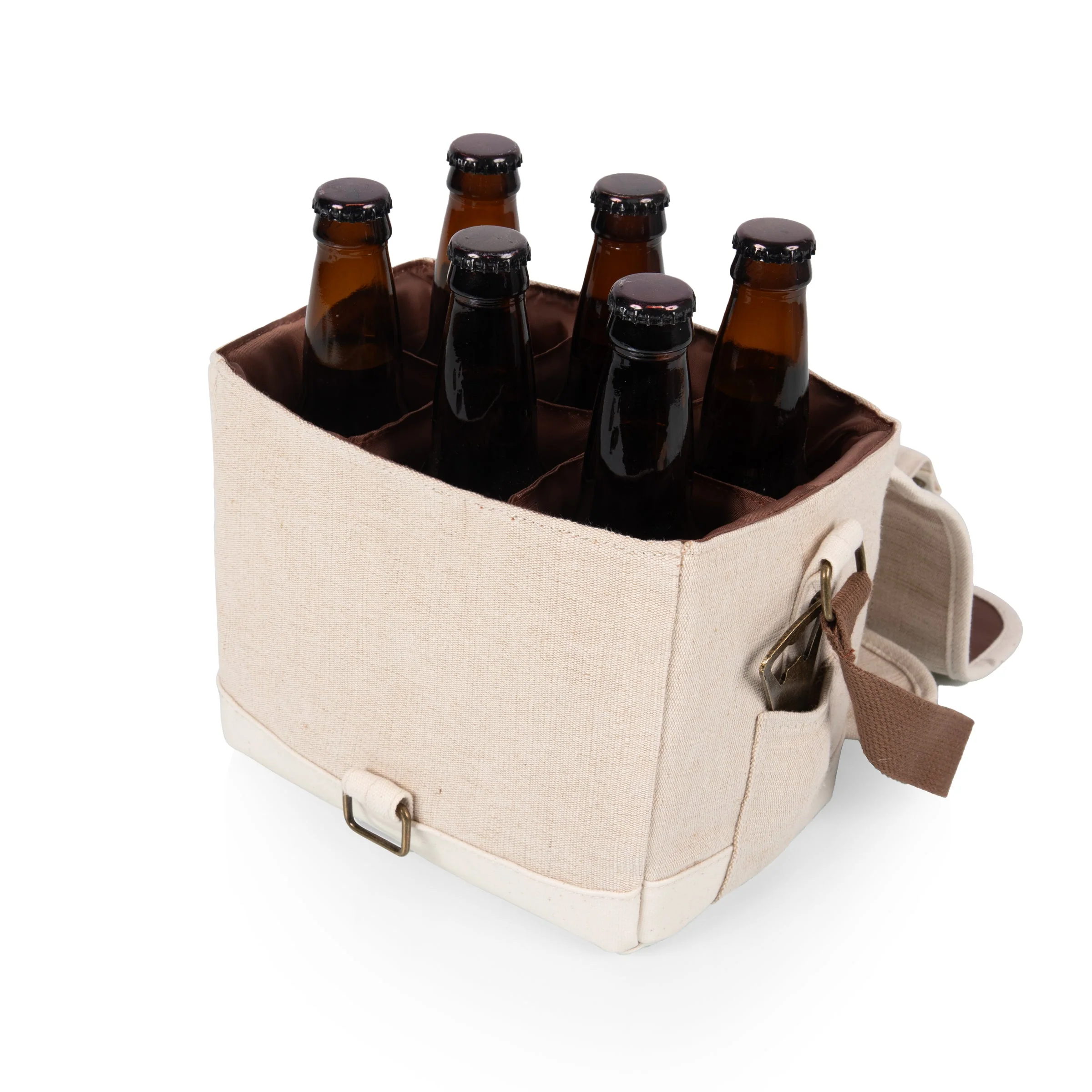 Beer Caddy Cooler Tote with Opener - Image 42