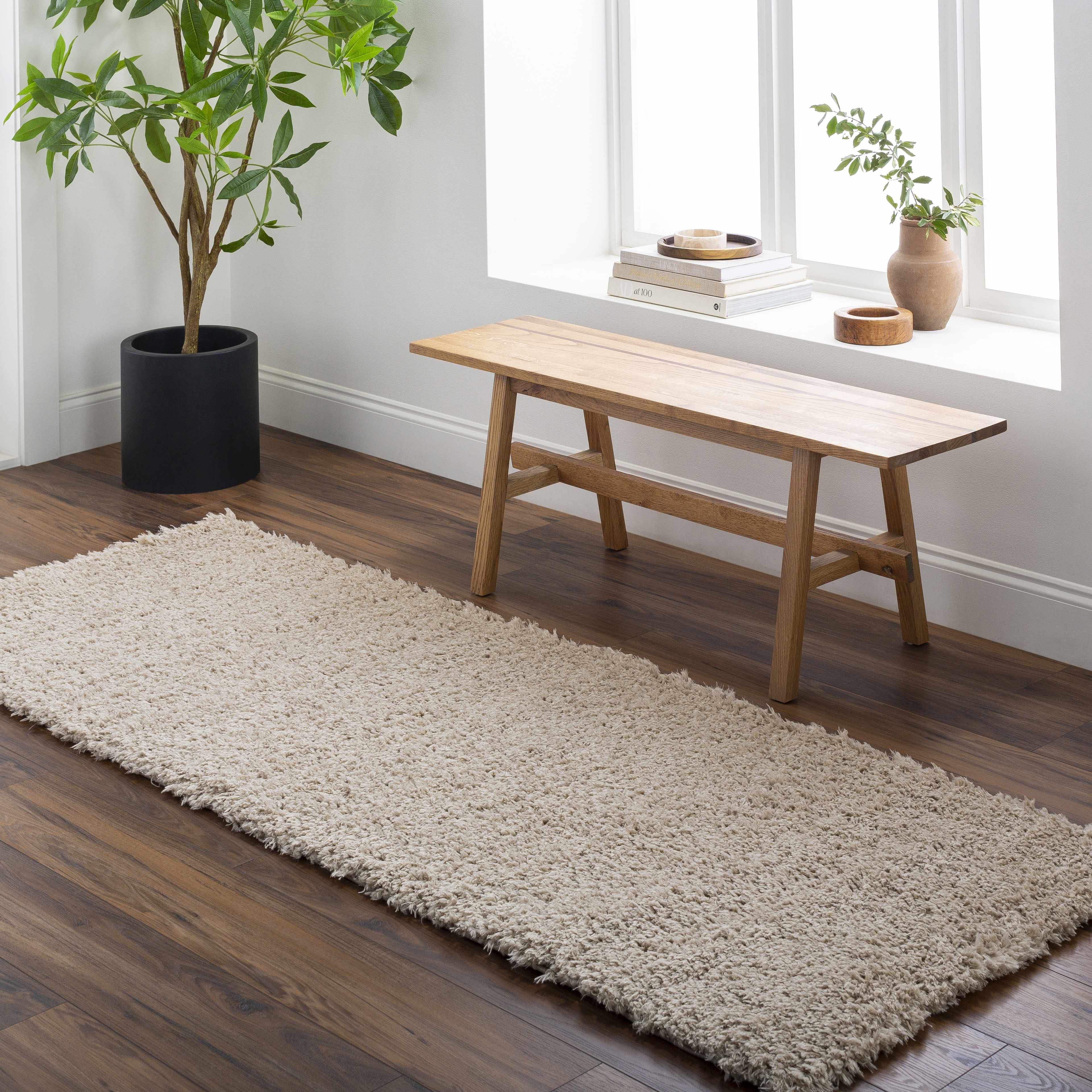 Beige Allon Area Rug - Clearance - Image 9