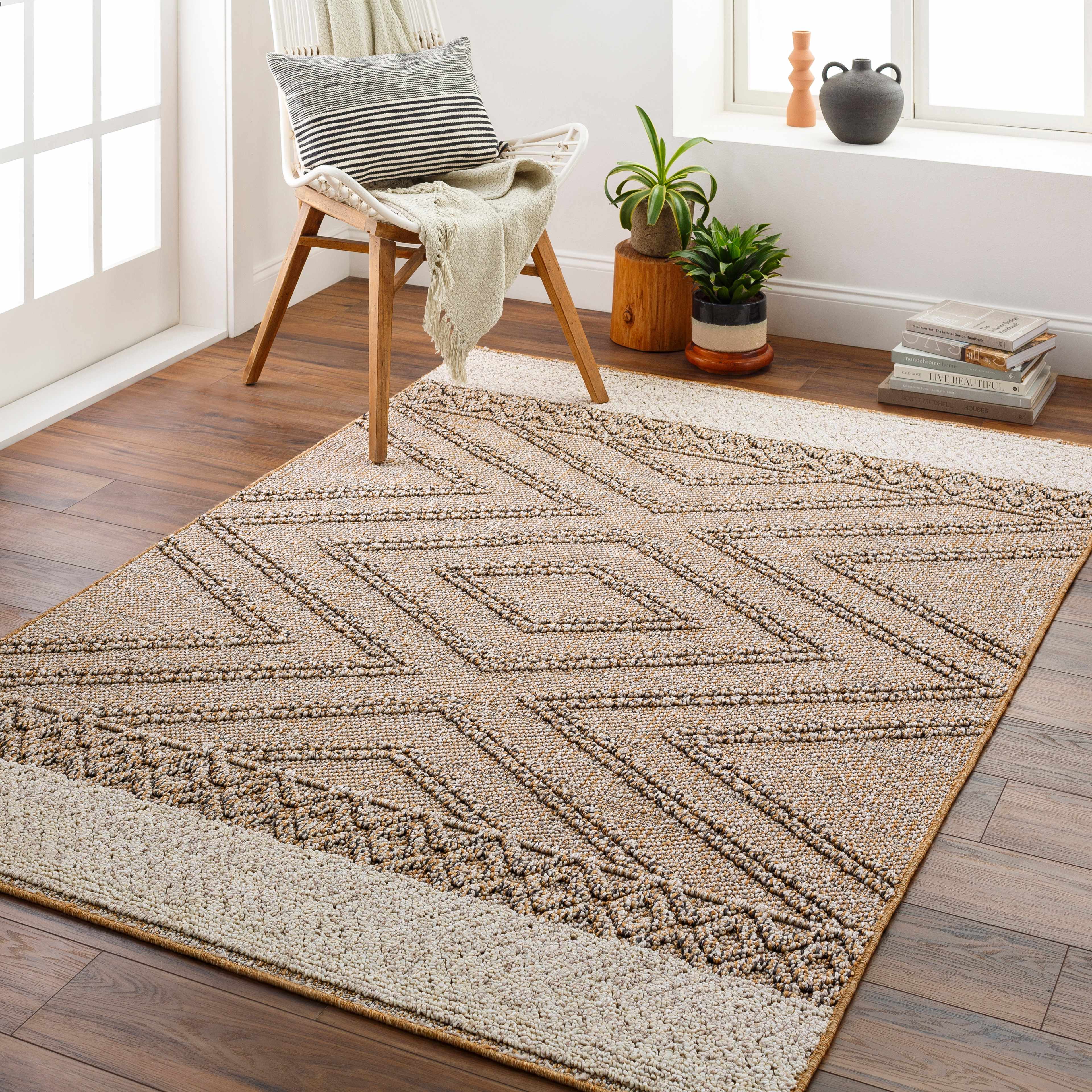 Beige Areli Area Rug - Image 3
