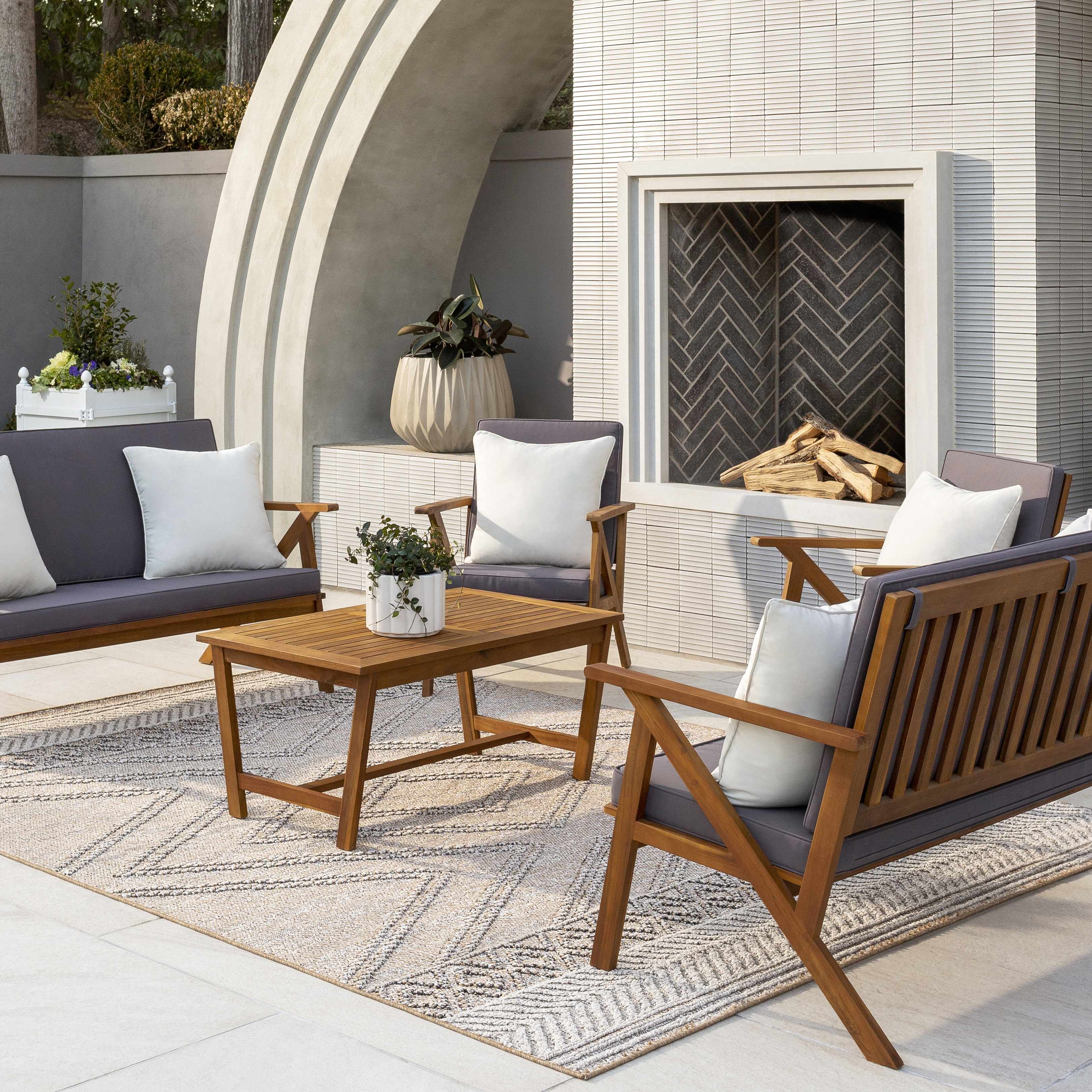 Beige Areli Area Rug - Image 5