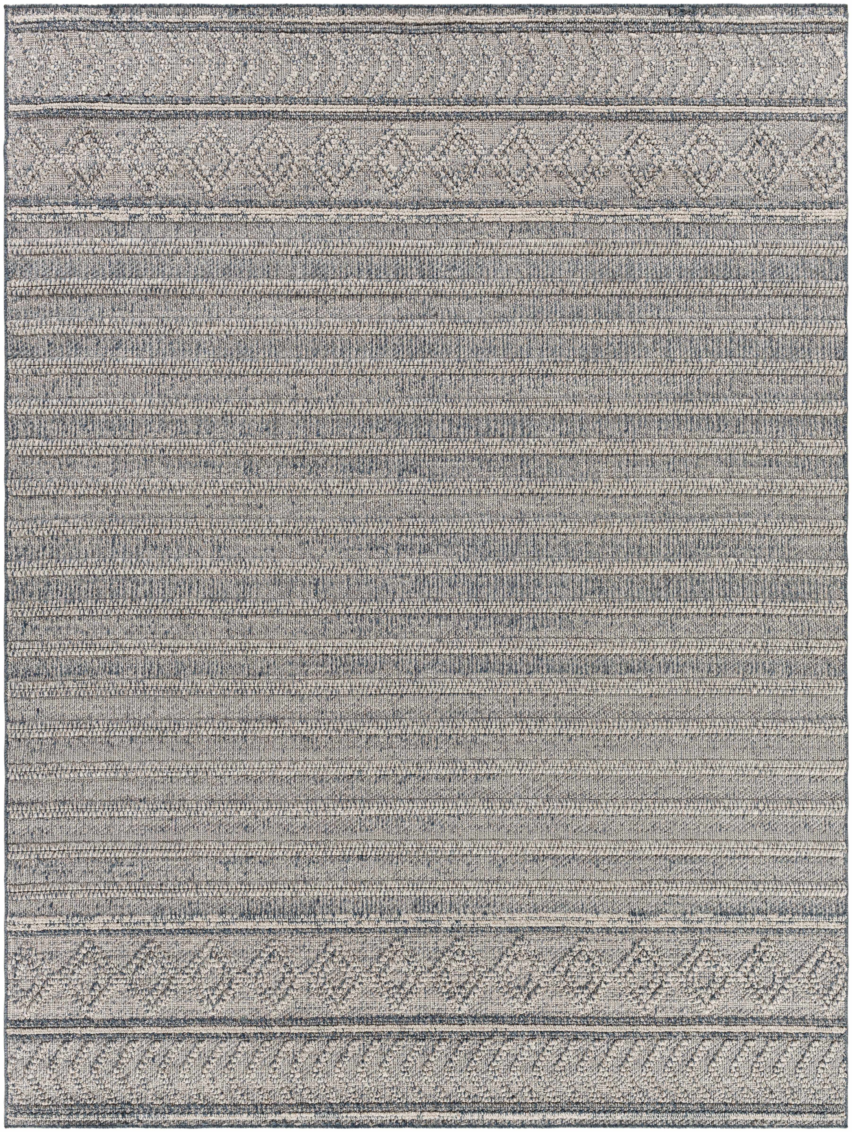 Beige Blue Dekel Area Rug - Clearance - Image 12