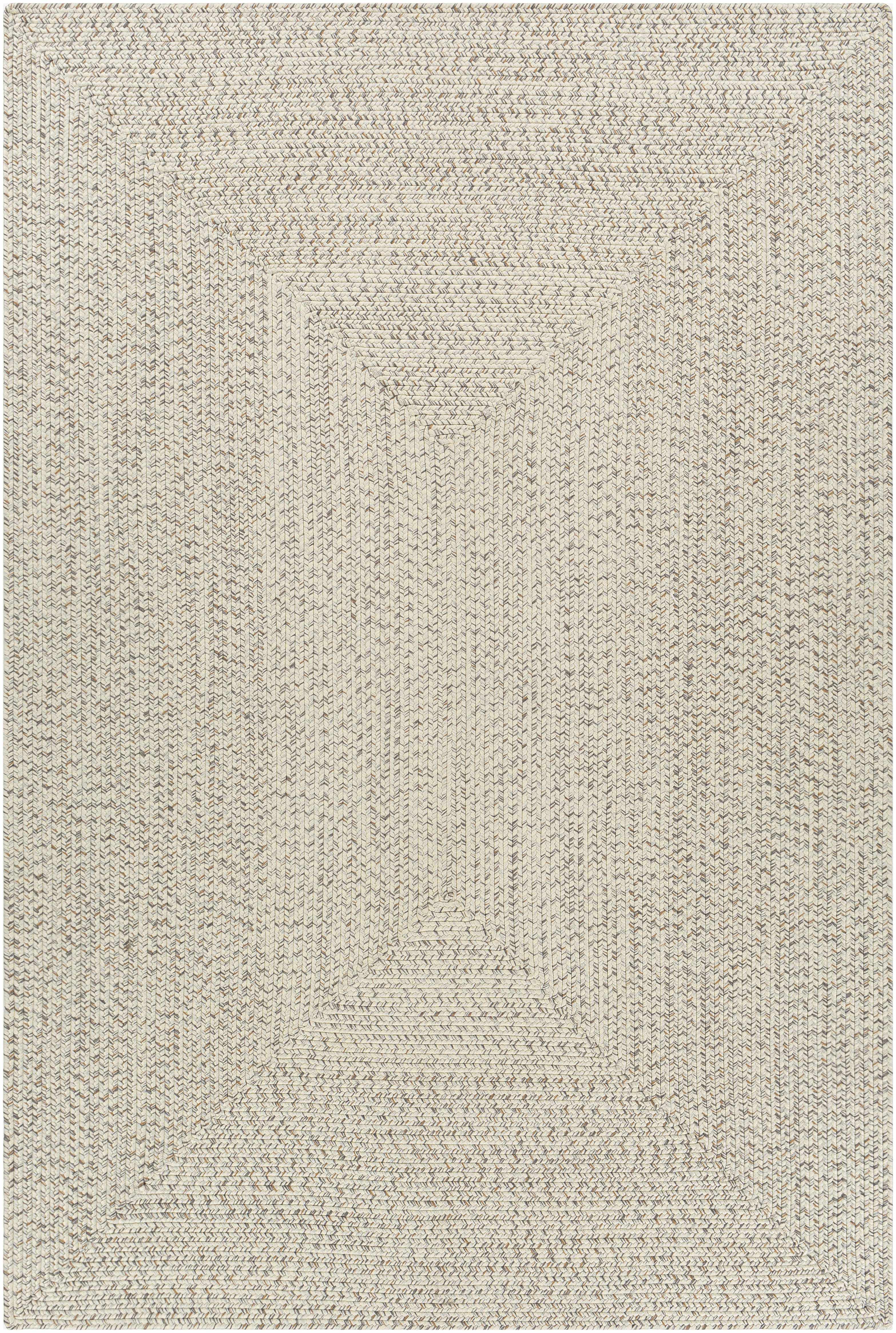 Beige Braided Faux Jute Rug - Image 11