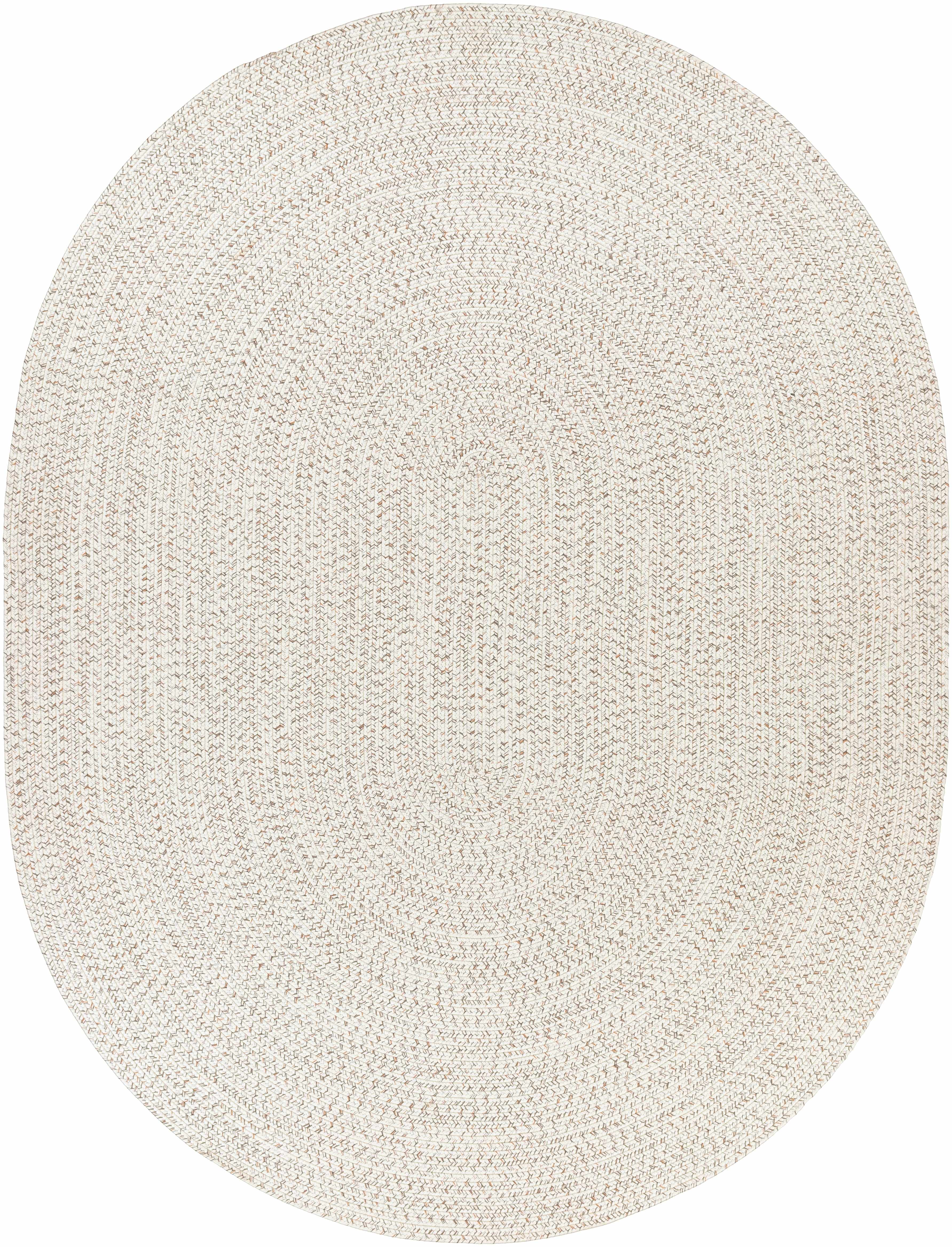 Beige Braided Faux Jute Rug - Image 12