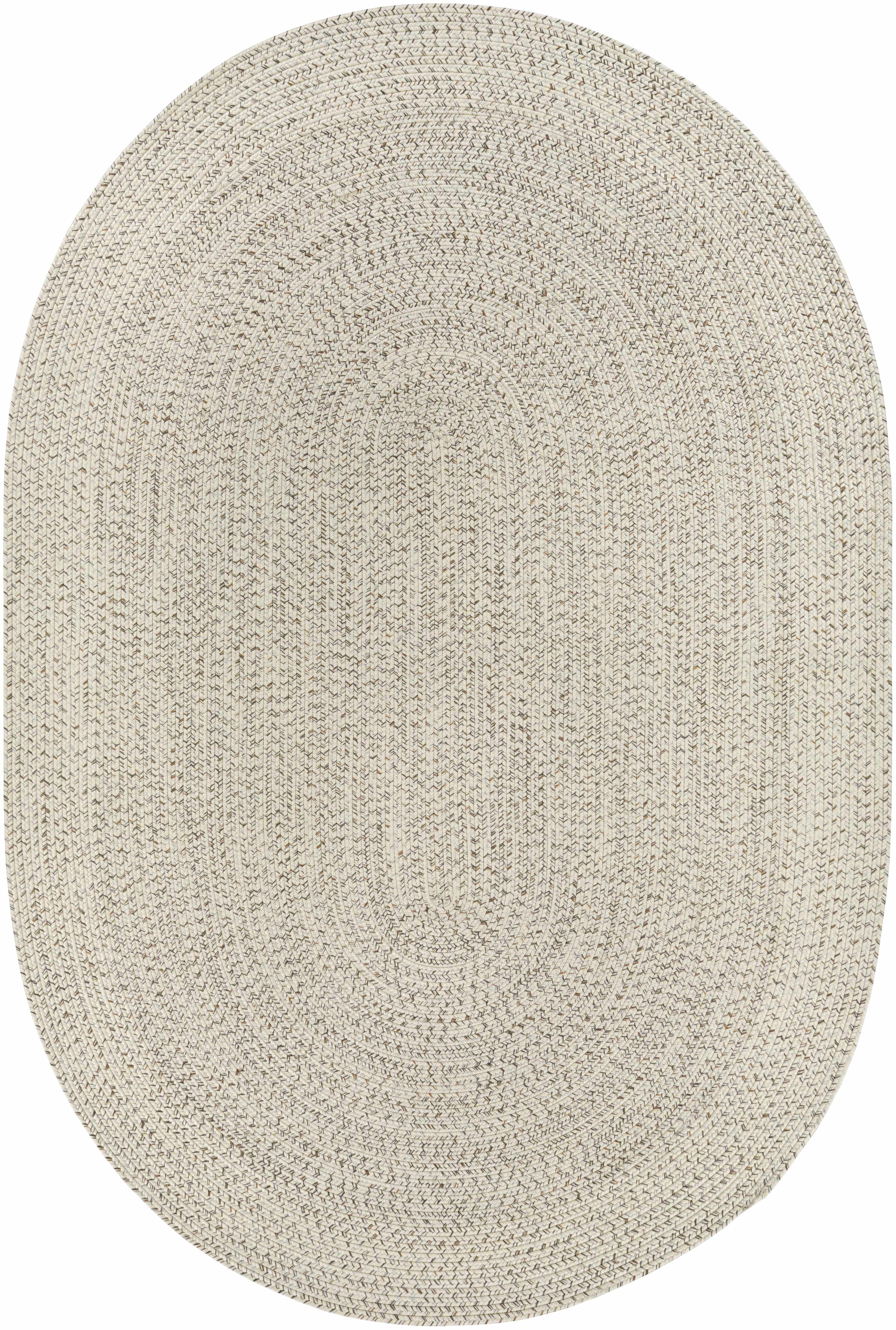 Beige Braided Faux Jute Rug - Image 13