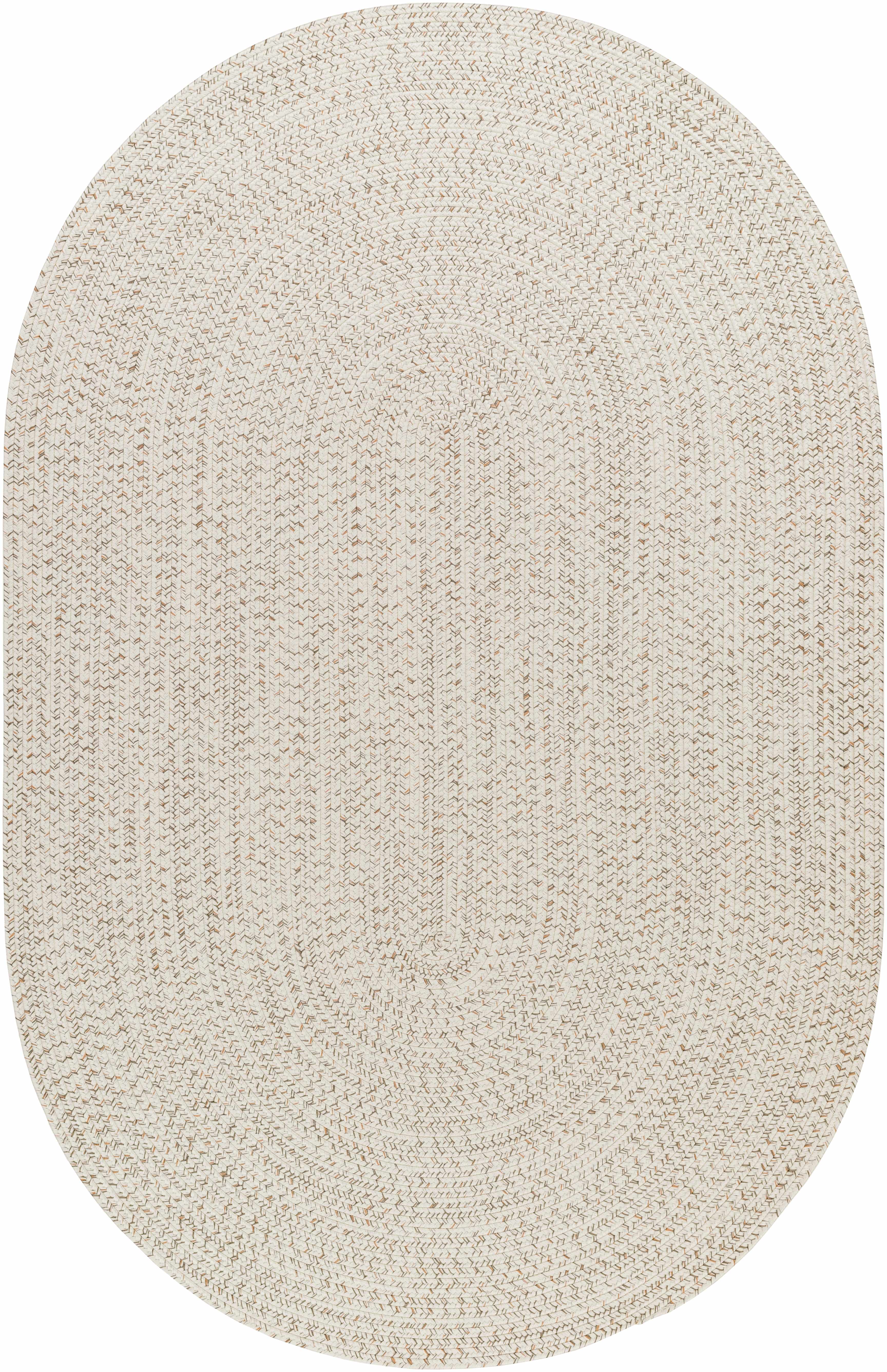 Beige Braided Faux Jute Rug - Image 16