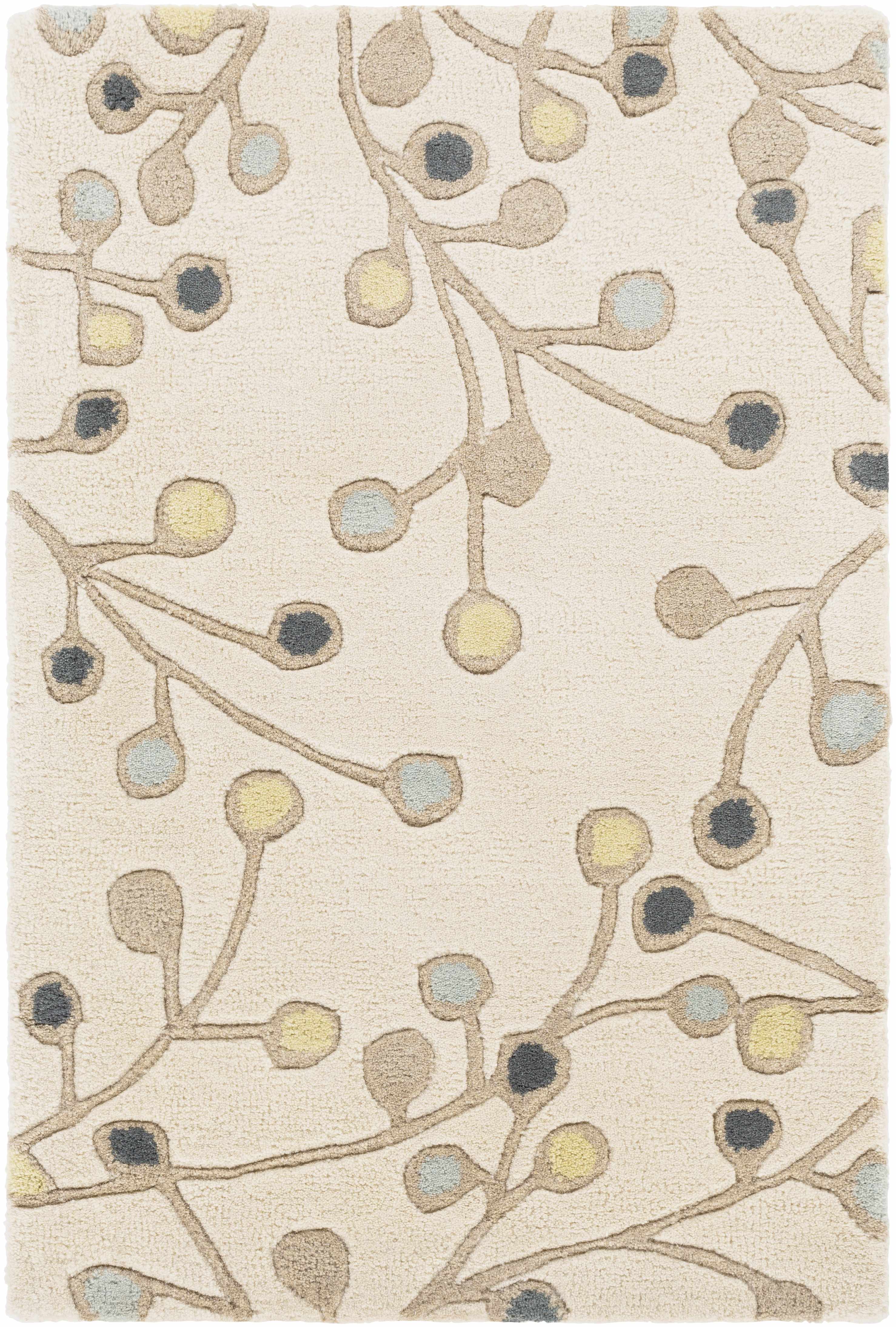 Beige Elsu Wool Rug - Image 13