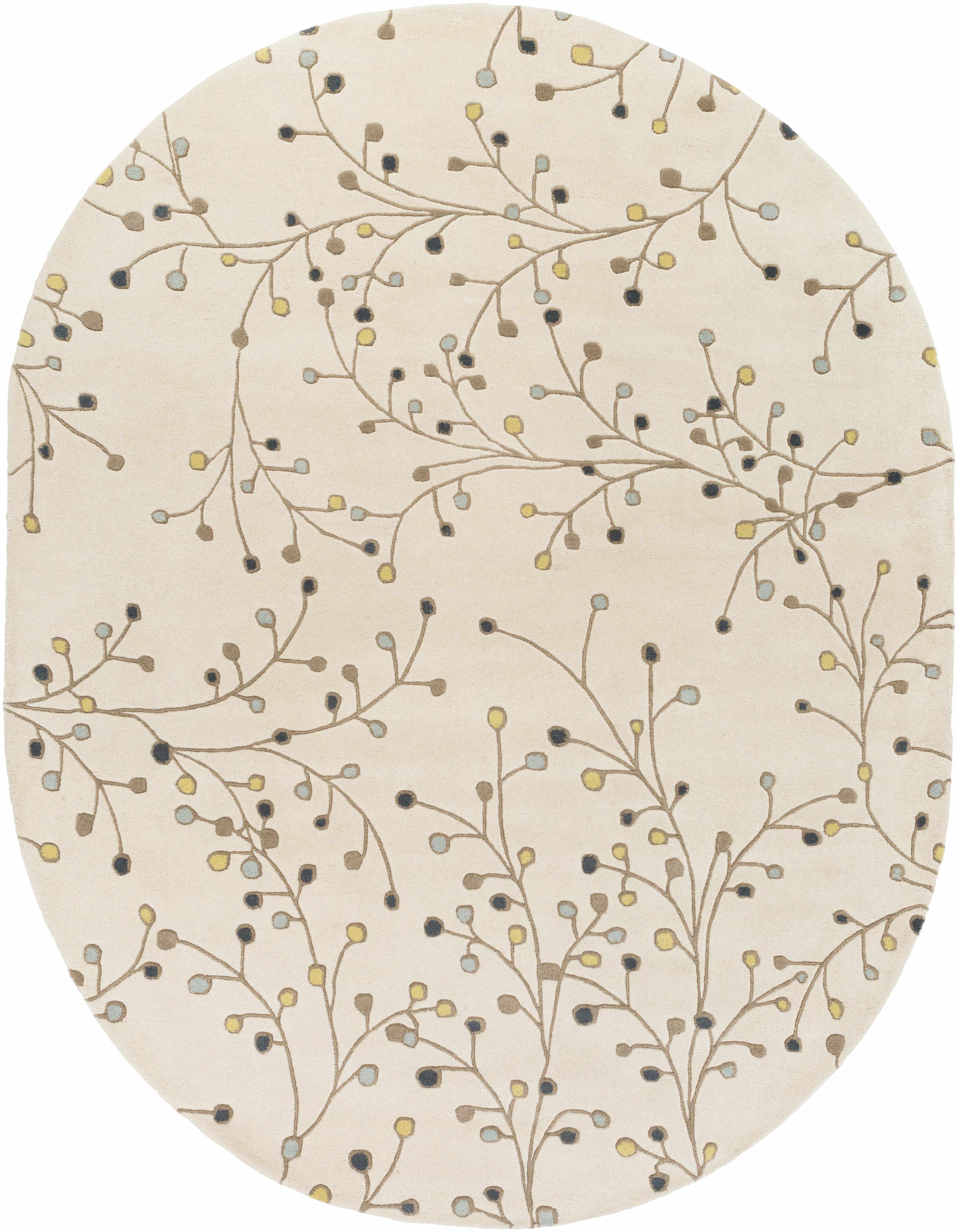 Beige Elsu Wool Rug - Image 3