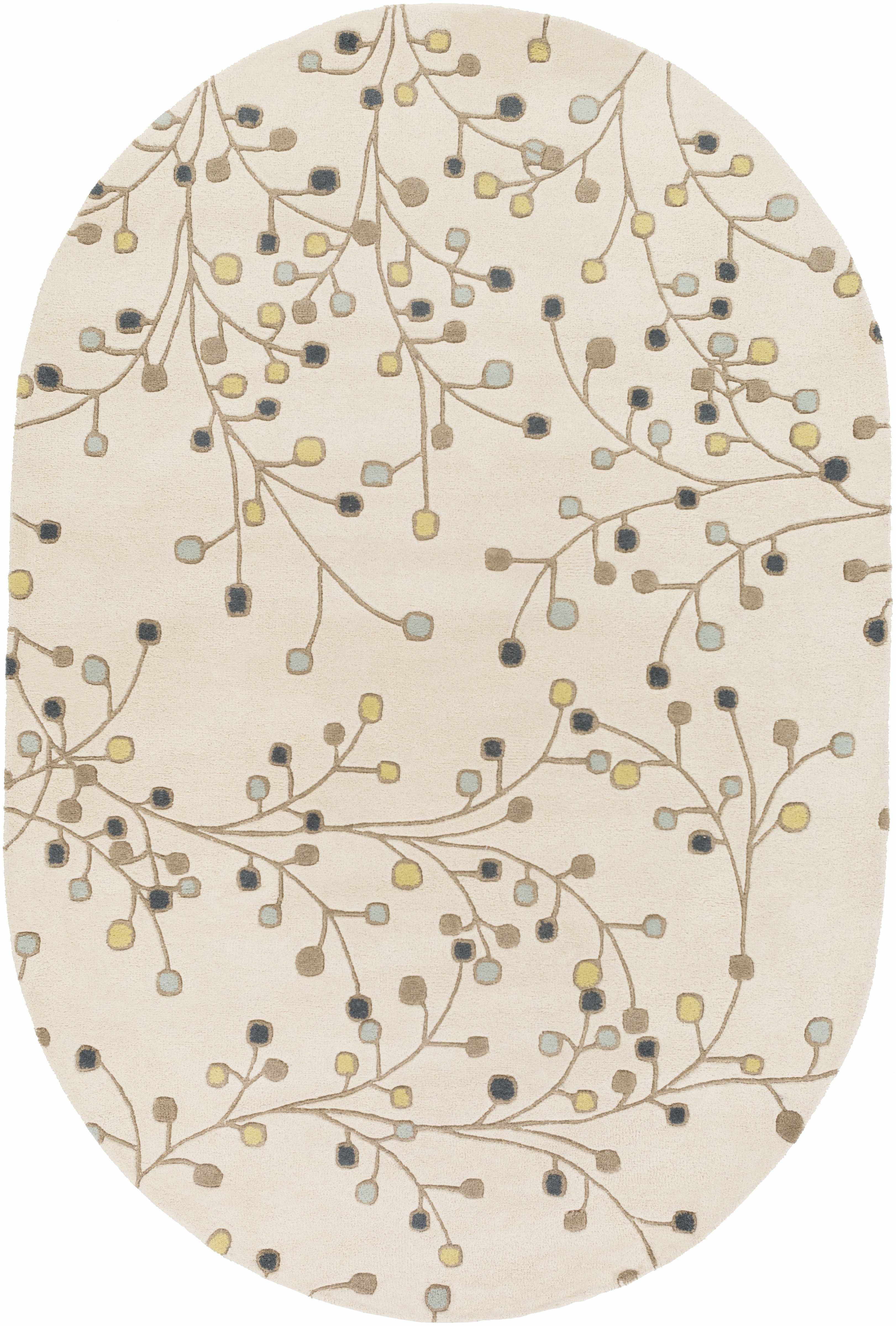 Beige Elsu Wool Rug - Image 8
