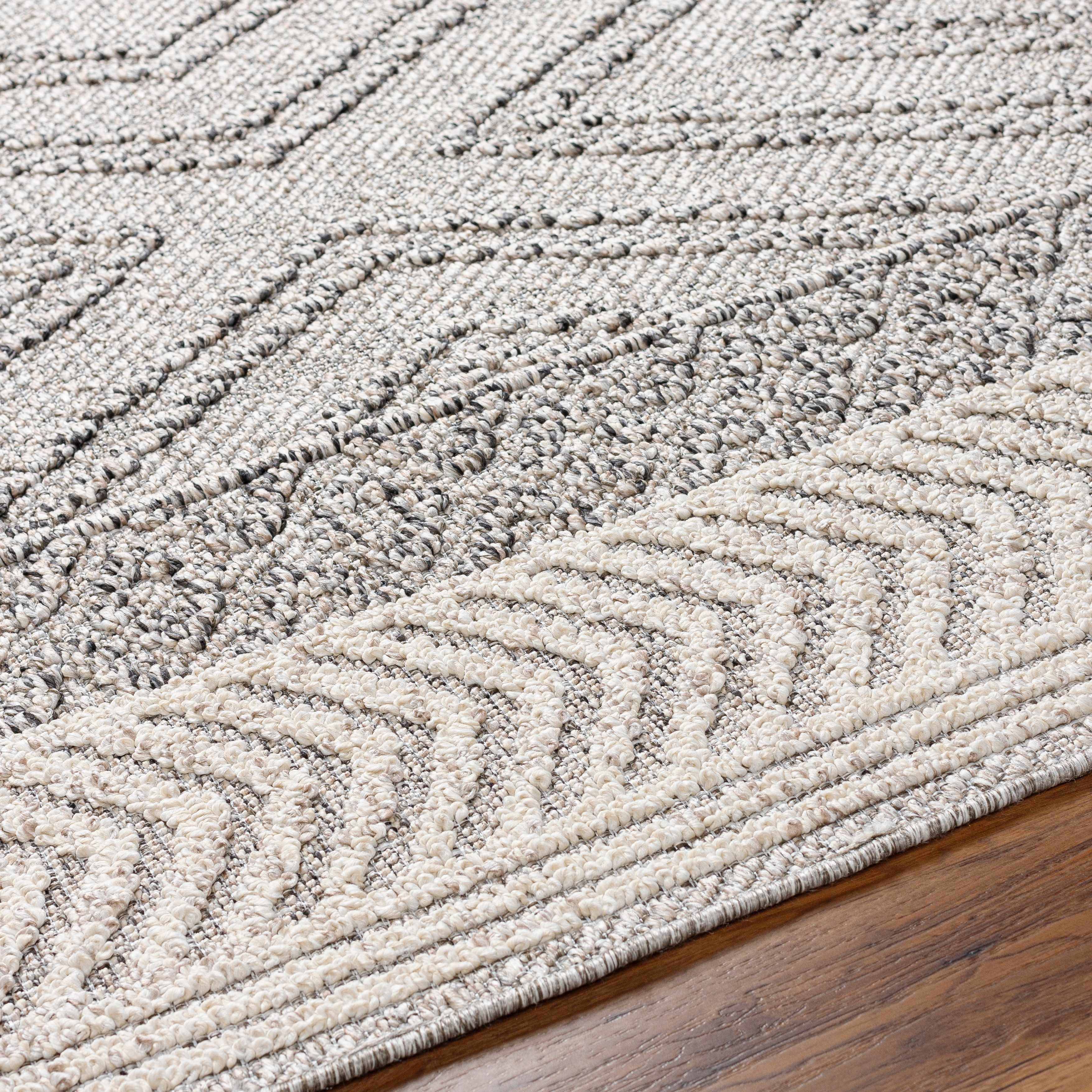 Beige Gray Areli Area Rug - Image 10