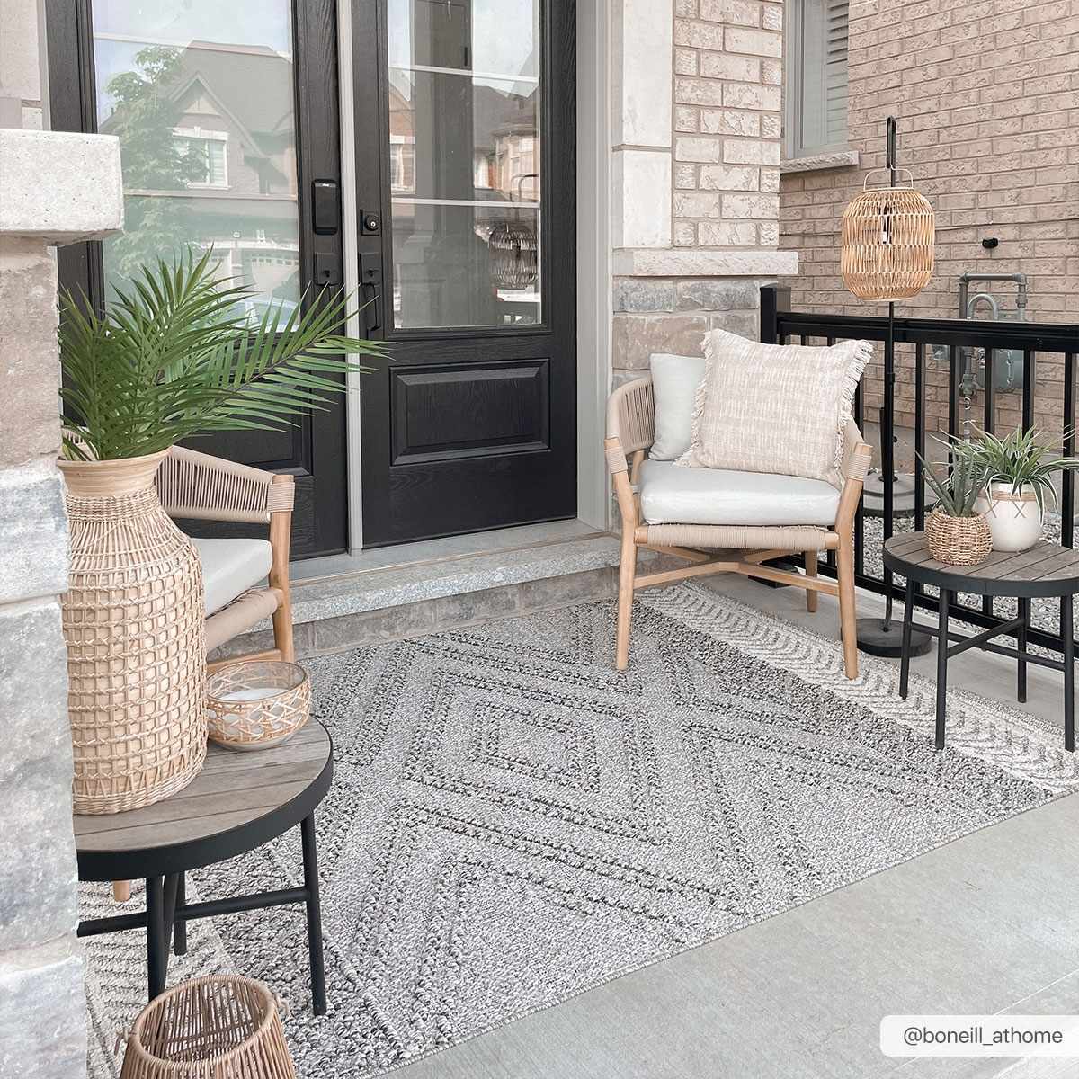Beige Gray Areli Area Rug - Image 2
