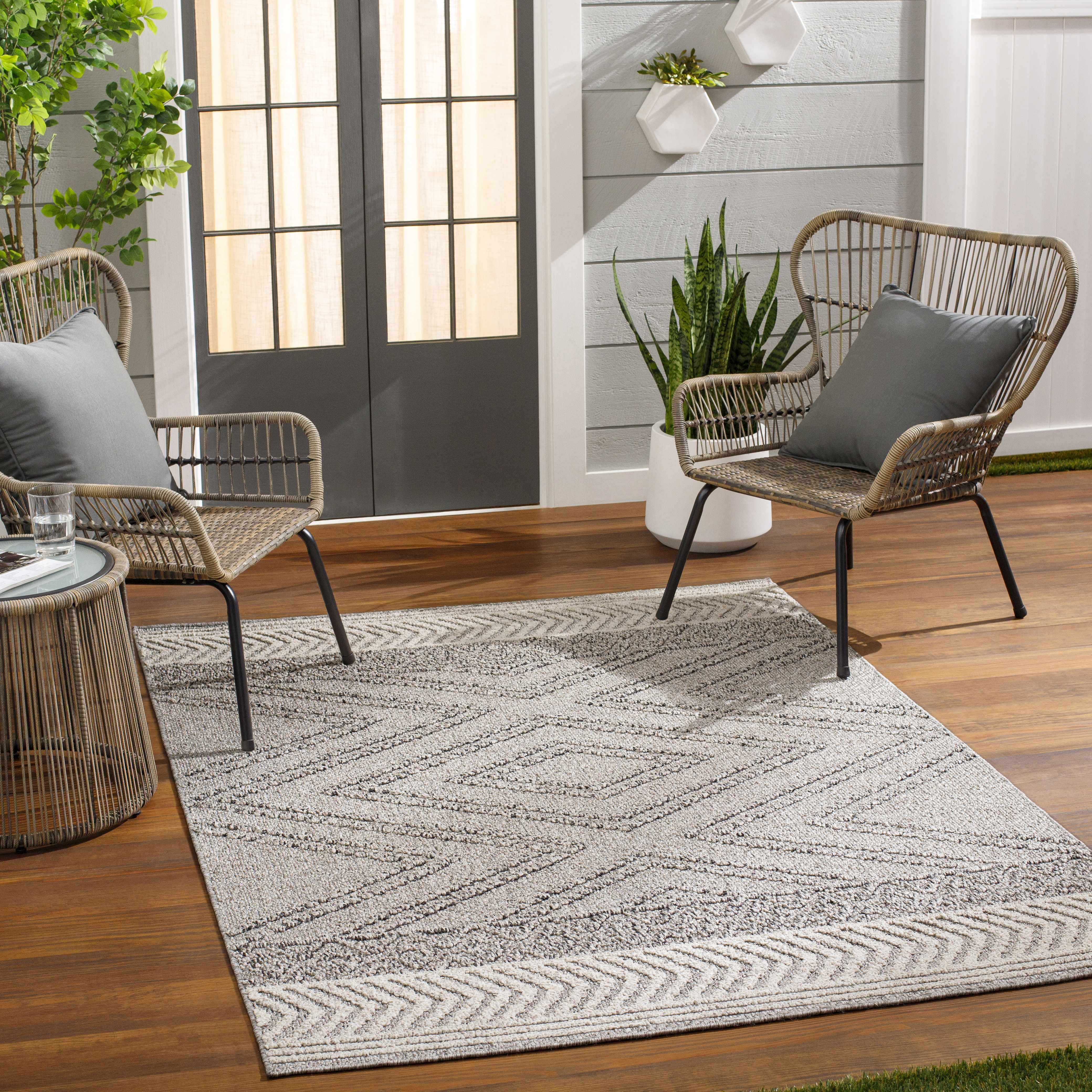 Beige Gray Areli Area Rug - Image 5
