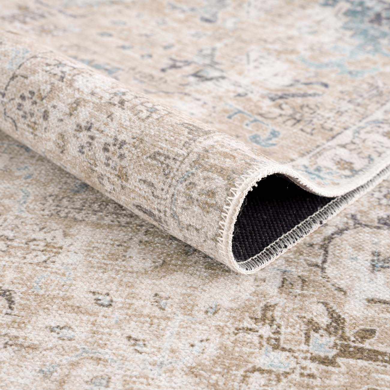 Beige Holi-4600 Washable Area Rug - Clearance - Image 6