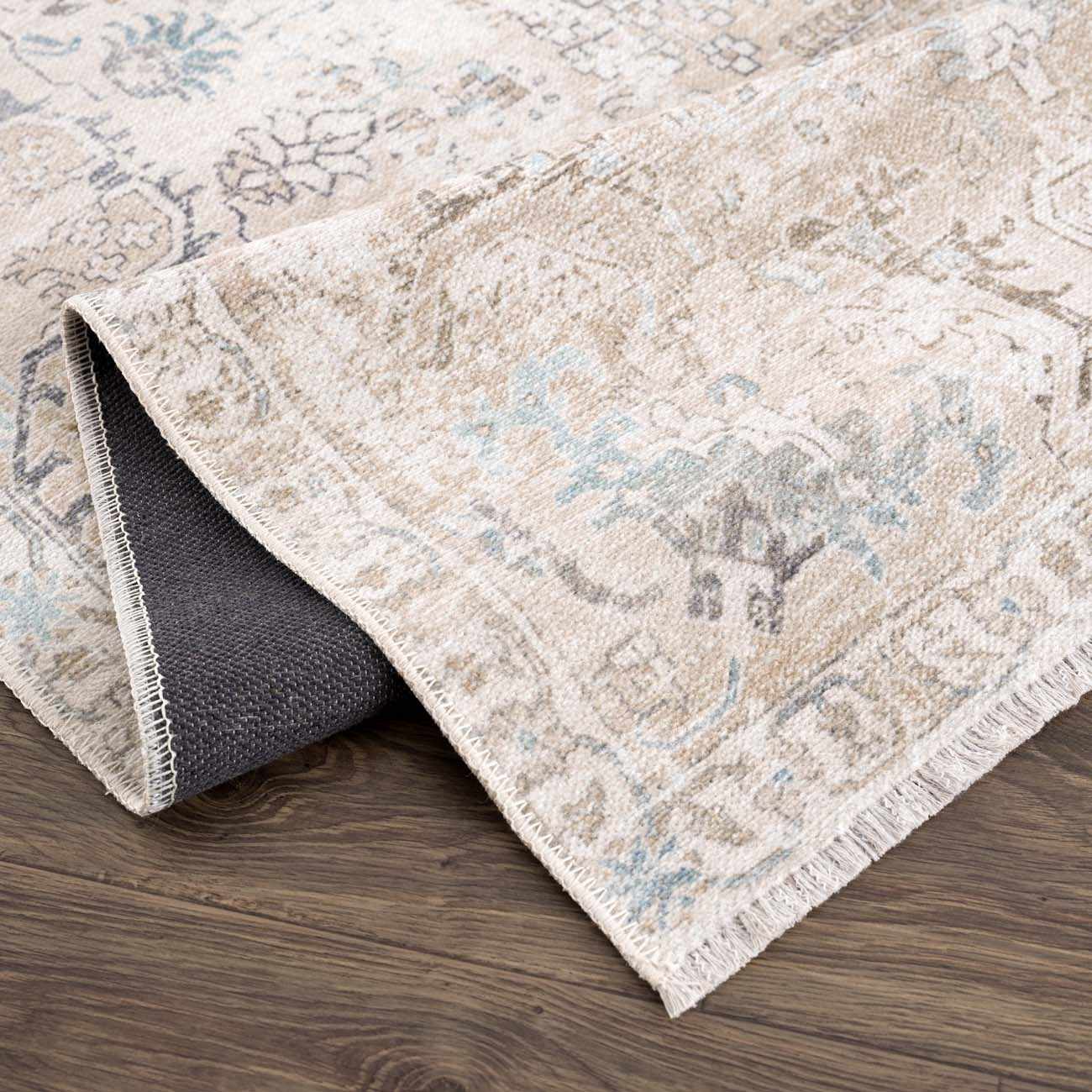 Beige Holi-4600 Washable Area Rug - Clearance - Image 7