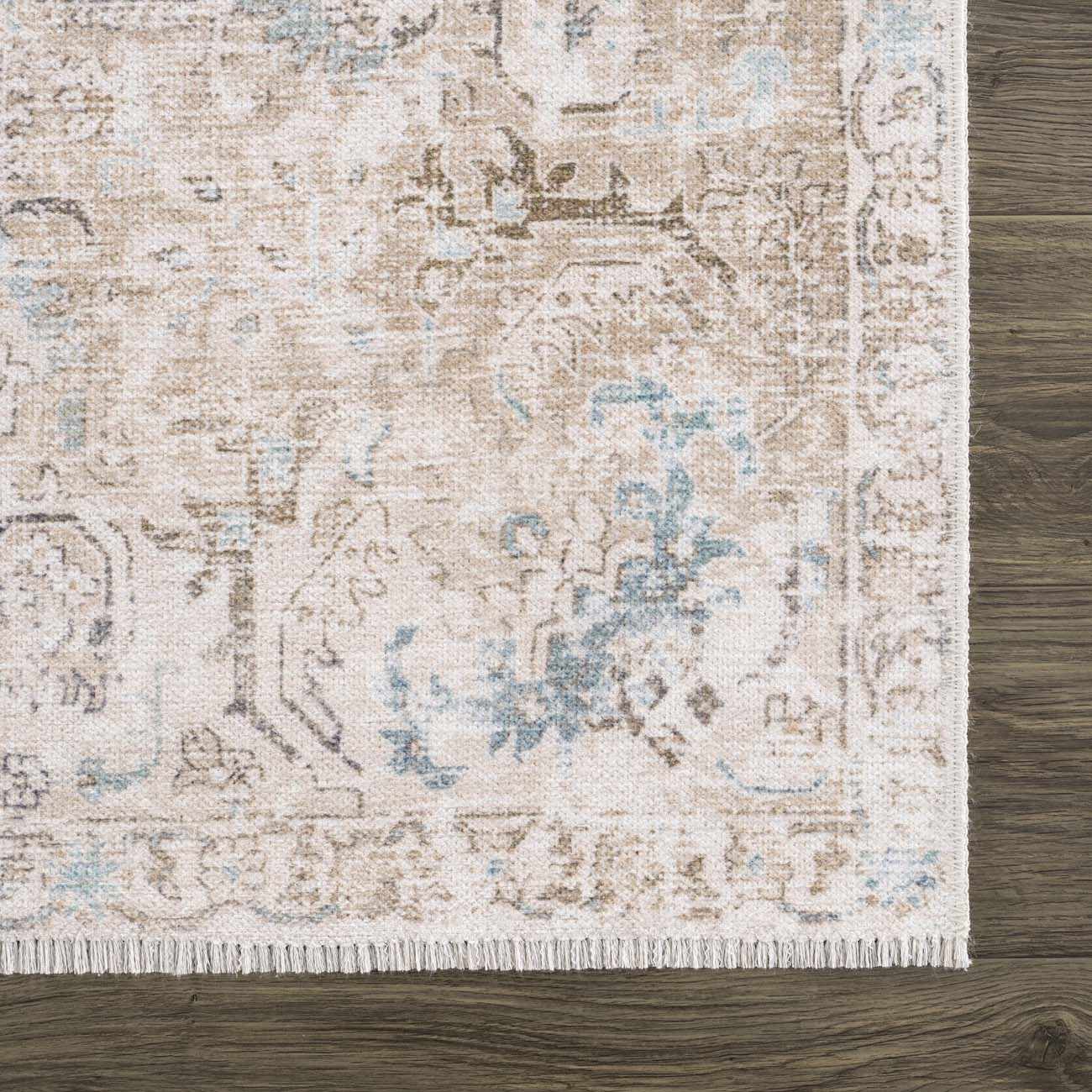 Beige Holi-4600 Washable Area Rug - Clearance - Image 8