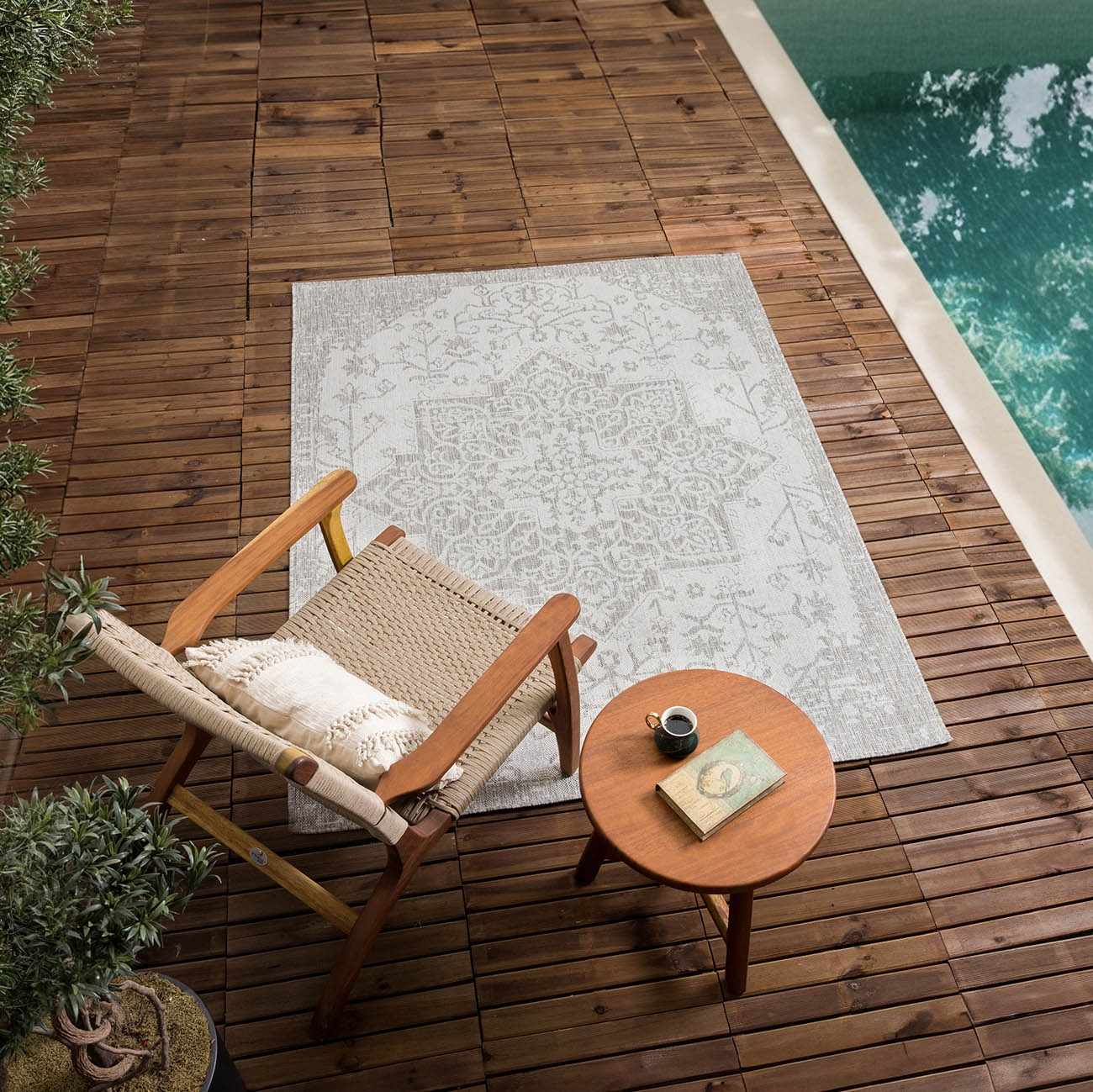 Beige Kilmacolm Outdoor Rug - Image 18