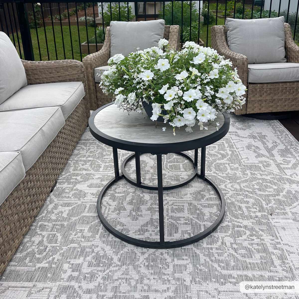 Beige Kilmacolm Outdoor Rug - Image 2
