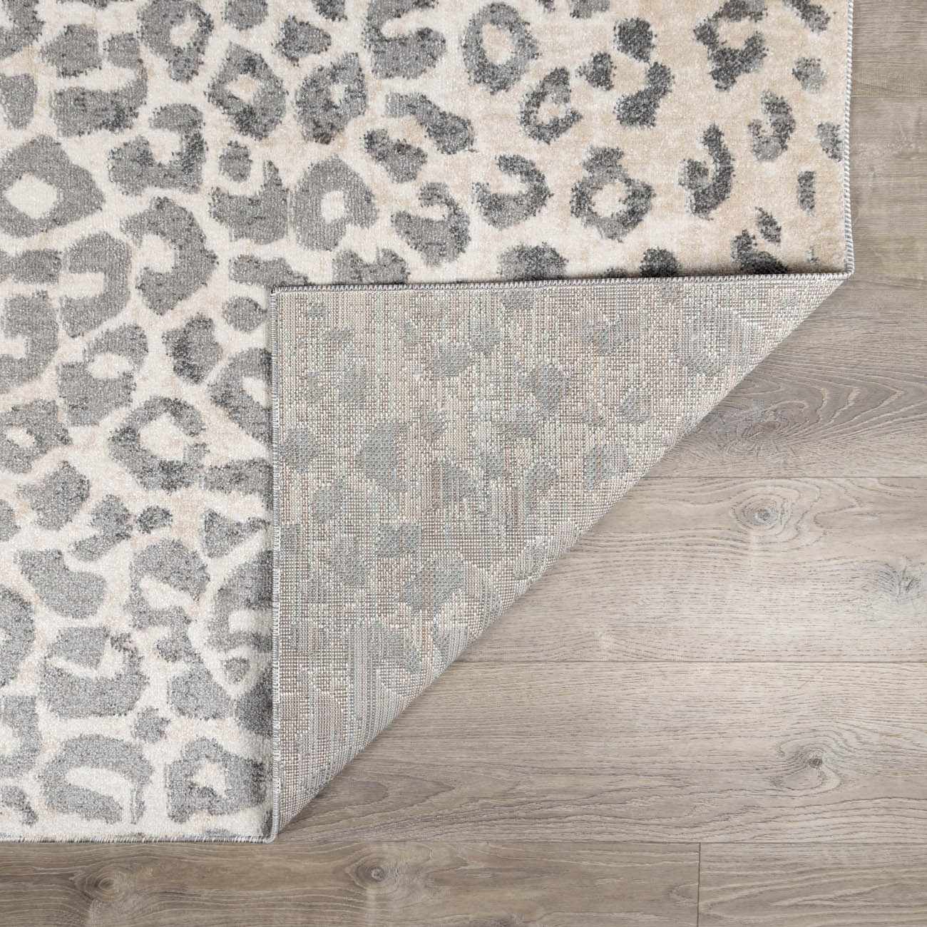 Beige Liversedge Leopard Print Area Rug - Image 5
