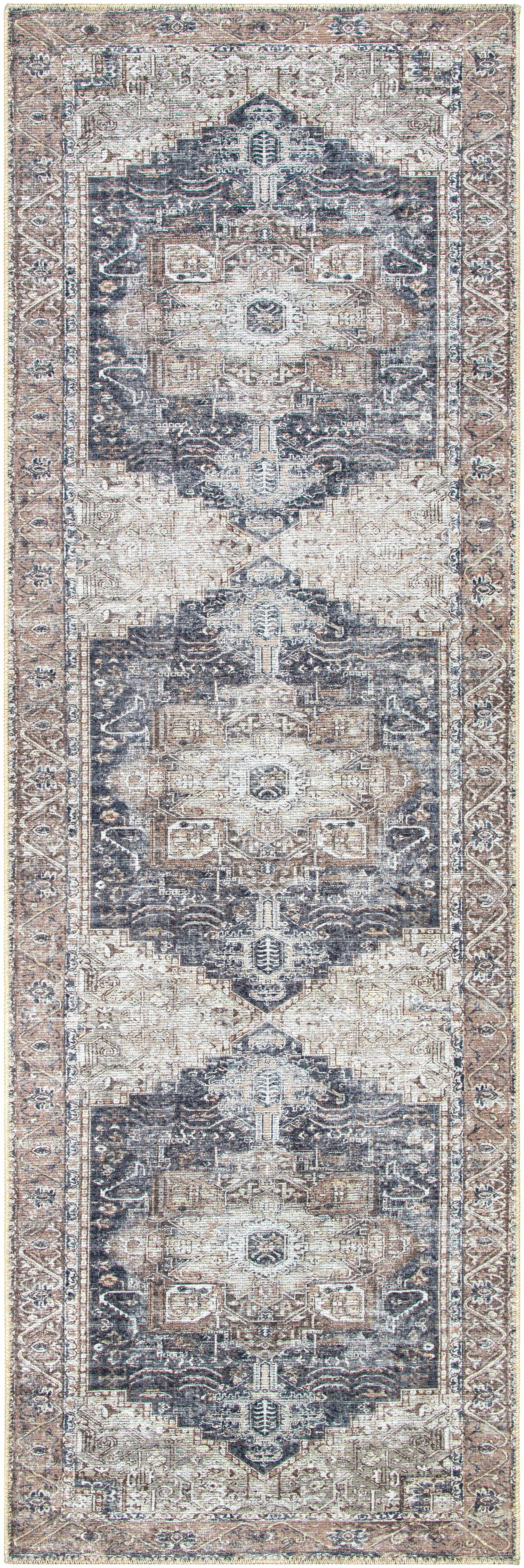 Beige Rosman Washable Area Rug - Promo - Image 10