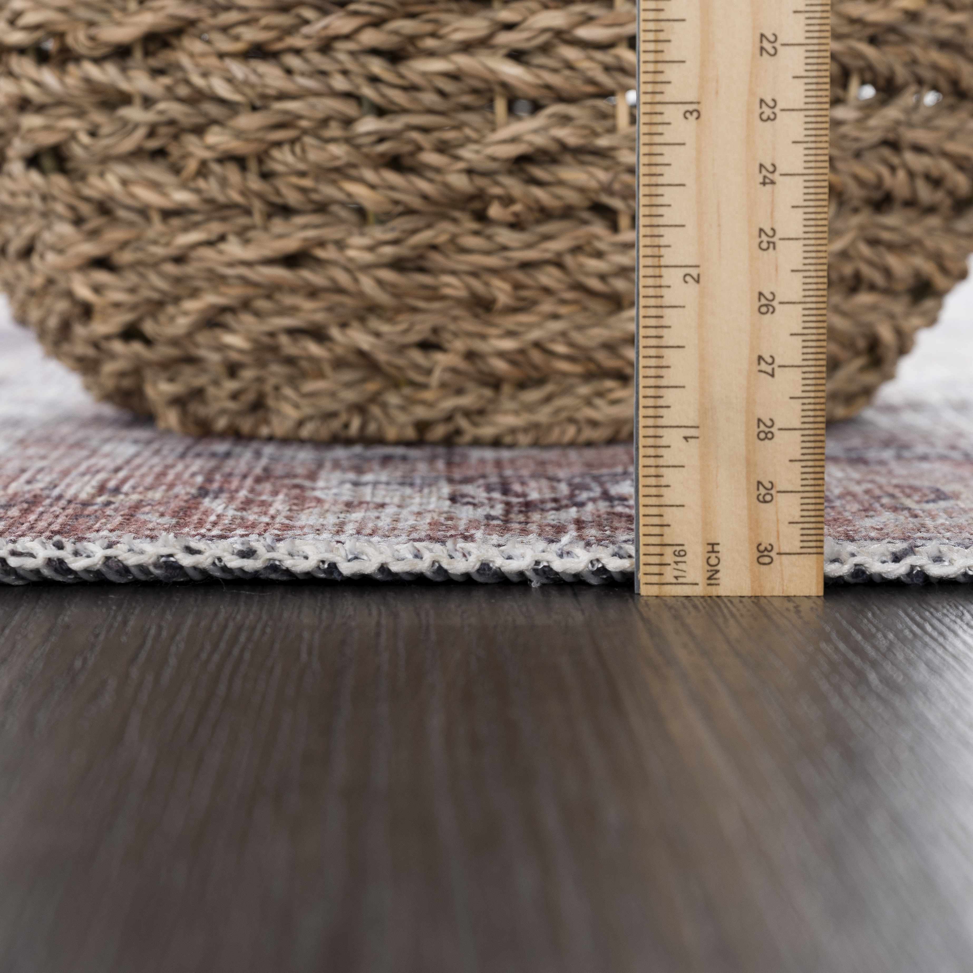 Beige Rosman Washable Area Rug - Promo - Image 11