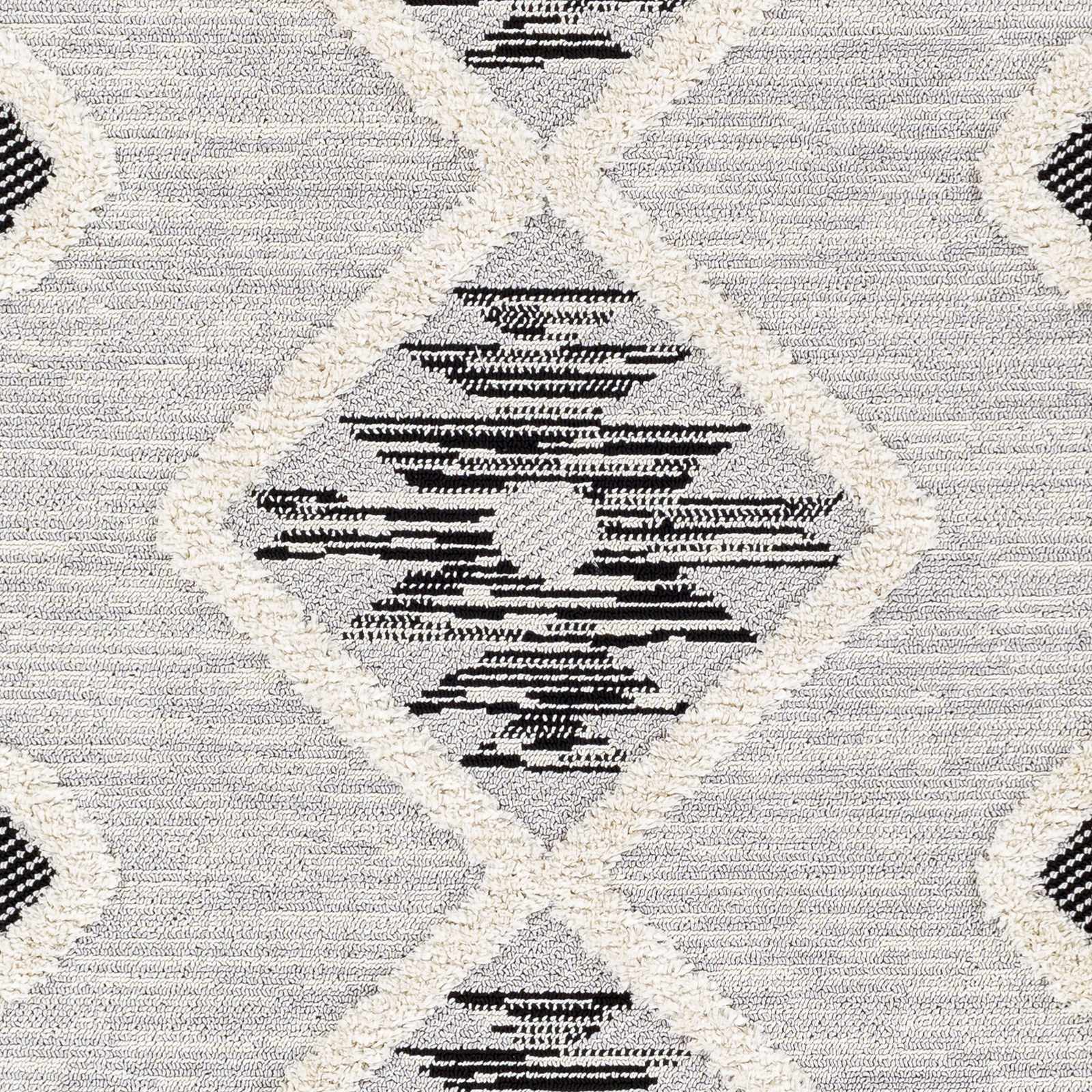Belance High/Low Pile Rug with Tassels - Clearance - Image 4
