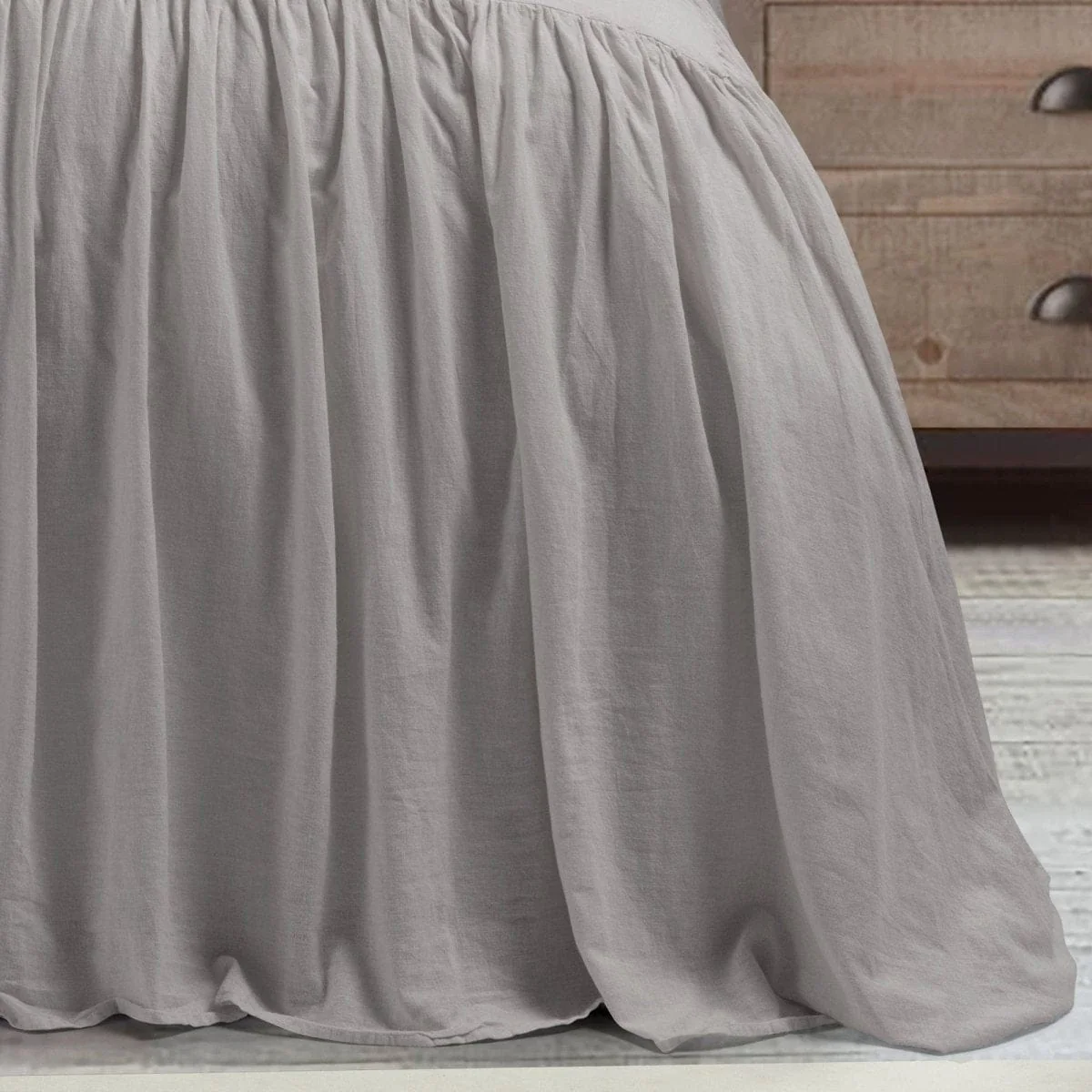Belgian Flax Linen Rich Cotton Blend Bedspread 3 Piece Set - Image 22